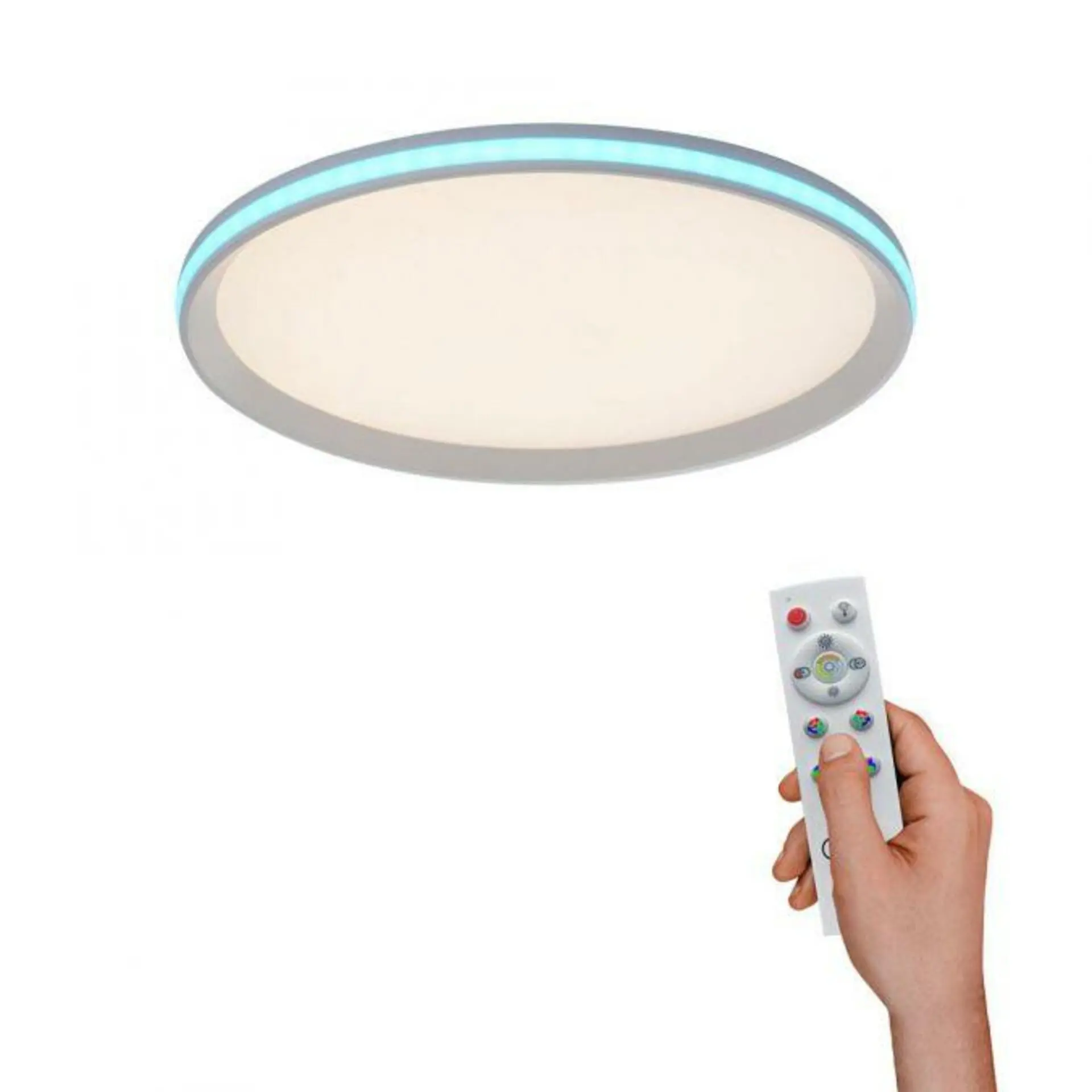 LD 15555-16 GALACTICA LED stropní svítidlo, bílé, CCT, RGB, dálkový ovladač, stmívatelné 2700-5000K - LEUCHTEN DIREKT / JUST LIGHT