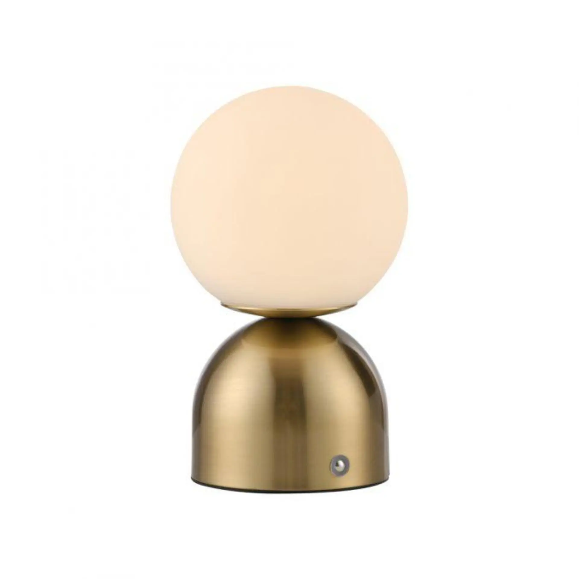 LD 19218-12 Kolekce Schöner Wohnen LED bateriové stolní svítidlo RUDI, zlatá, nabíjecí přes USB, 3000-6000K - JUST LIGHT