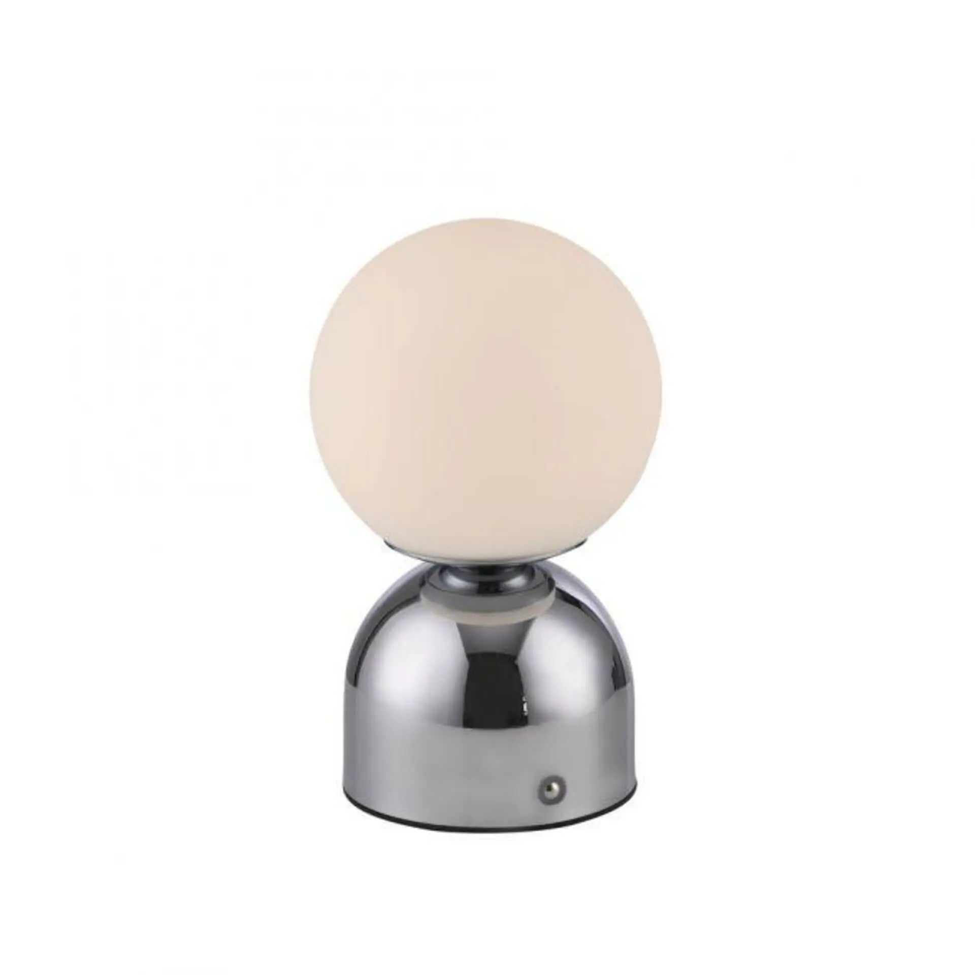 PAUL NEUHAUS JUST LIGHT Kolekce Schöner Wohnen LED bateriové stolní svítidlo RUDI, chrom, nabíjecí přes USB 3000-6000K