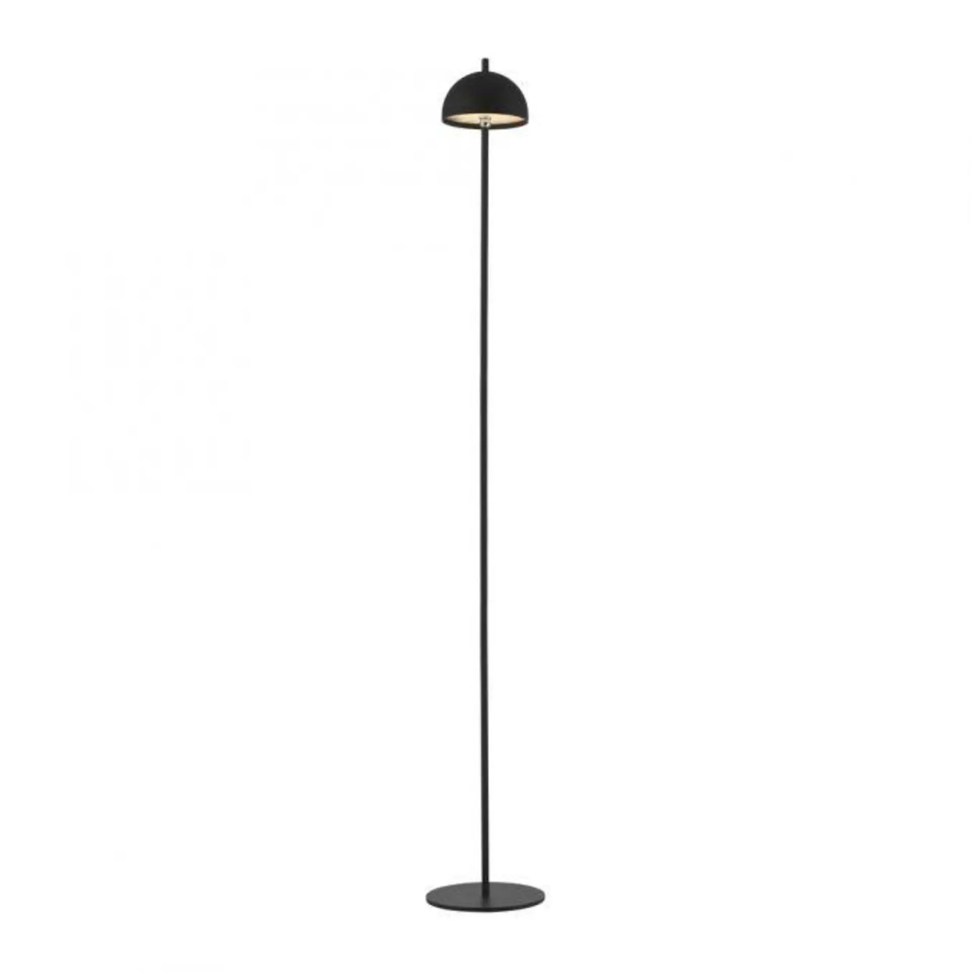 LD 19245-18 Kolekce Schöner Wohnen LED stojací svítidlo na baterie BELLIES, černá, nabíjecí přes USB, 3000K - JUST LIGHT