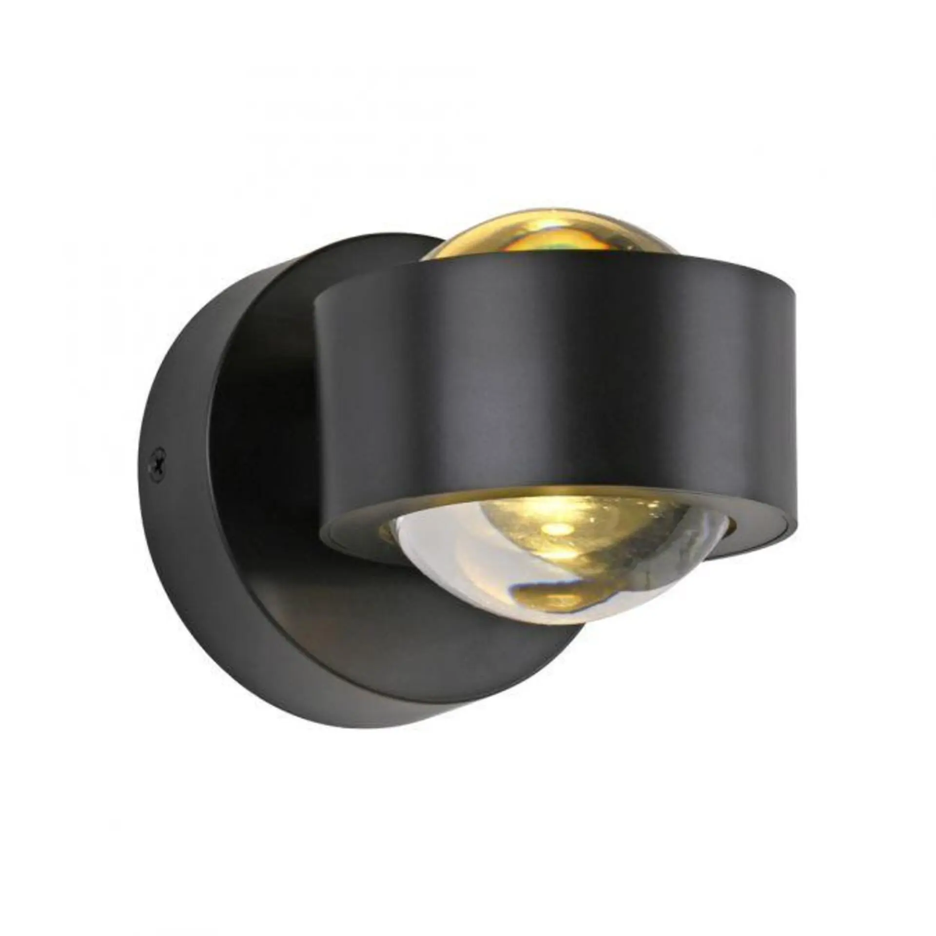 LD 19330-18 LED nástěnné svítidlo na baterie AKKU-CHIA, černá,, 3000K - JUST LIGHT