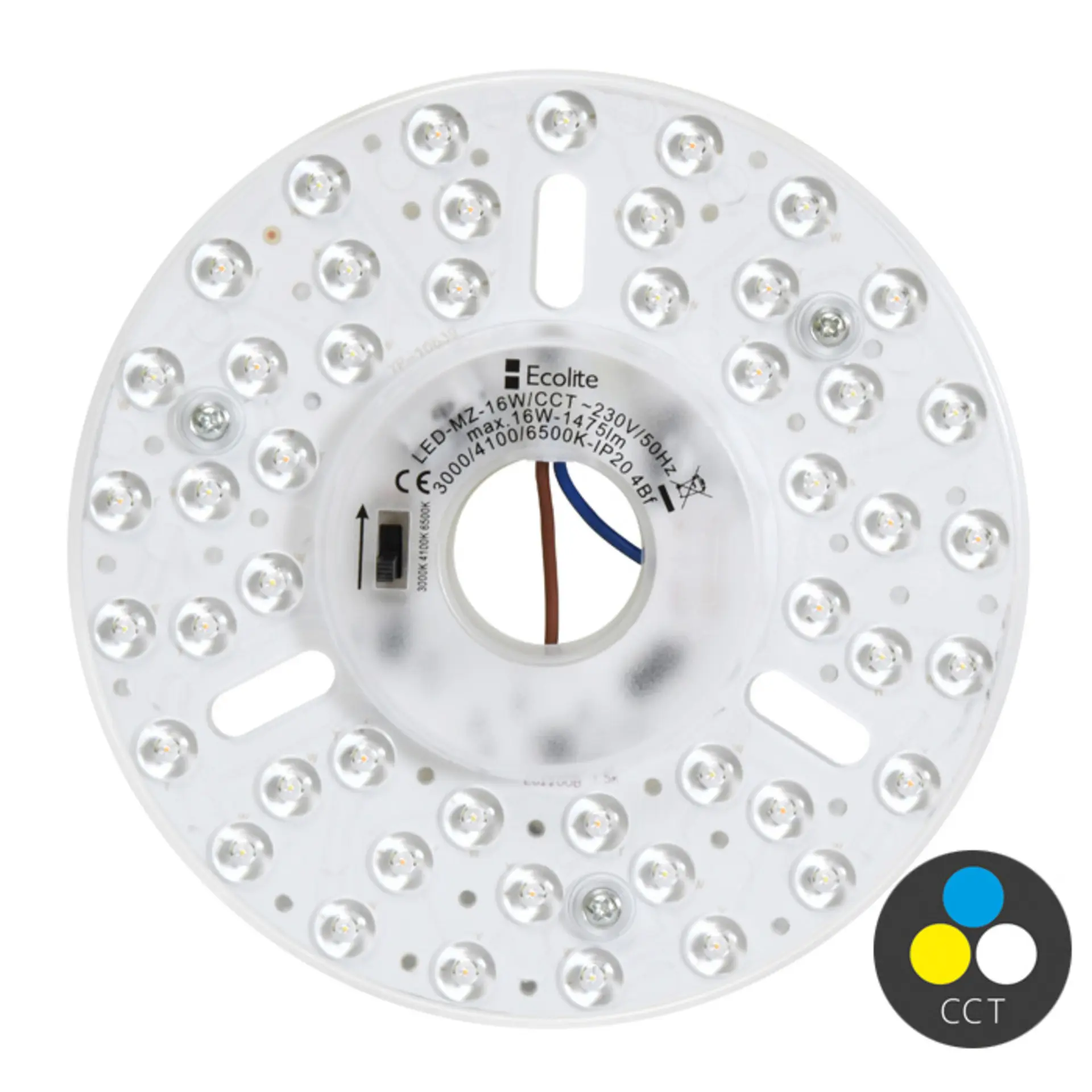 Ecolite SMD modul kruh 15,5cm 16W CCT IP20 1475lm LED-MZ-16W/CCT