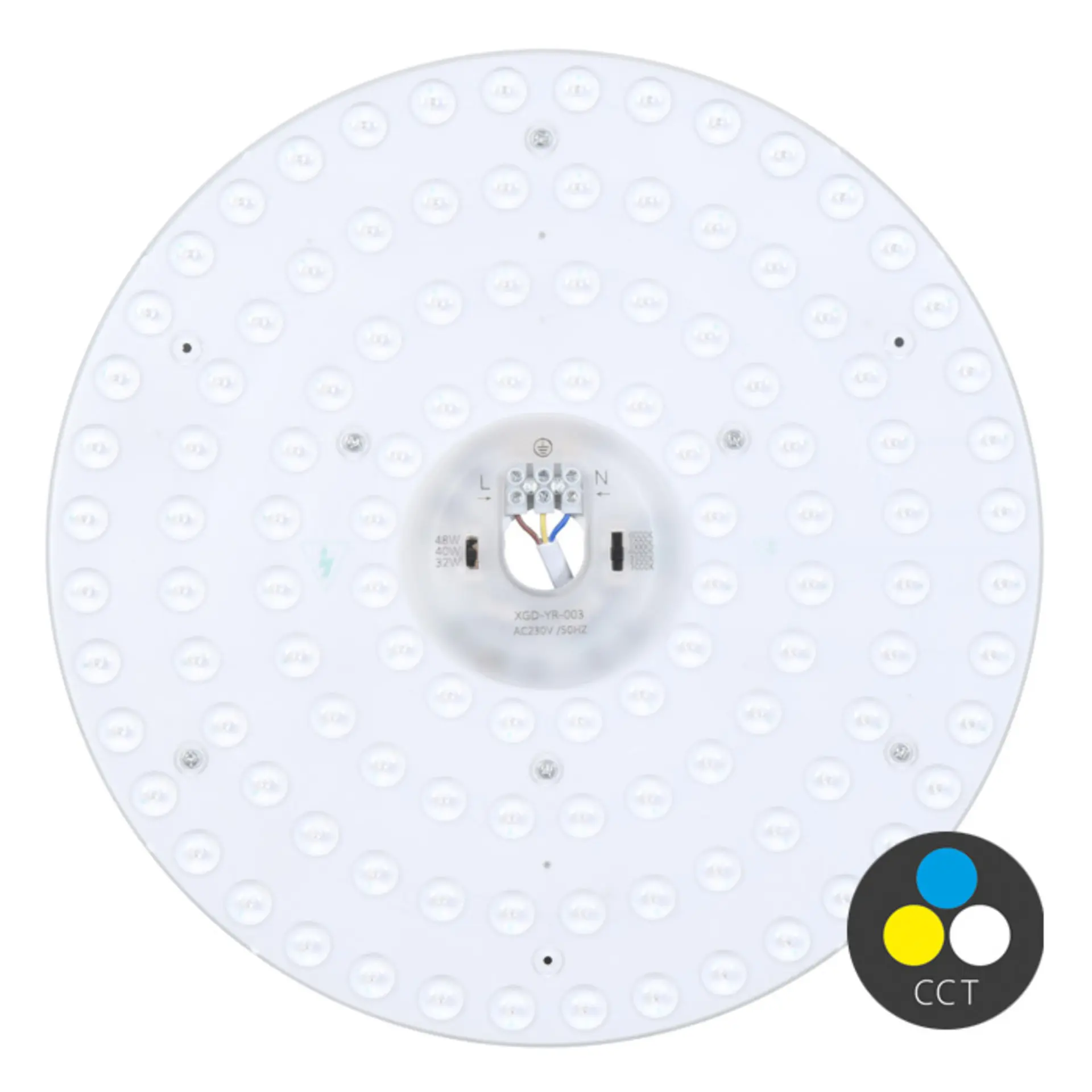 Ecolite SMD modul kruh 30cm 32-40-48W CCT IP20 max 6200lm LED-MZA-48W/CCT