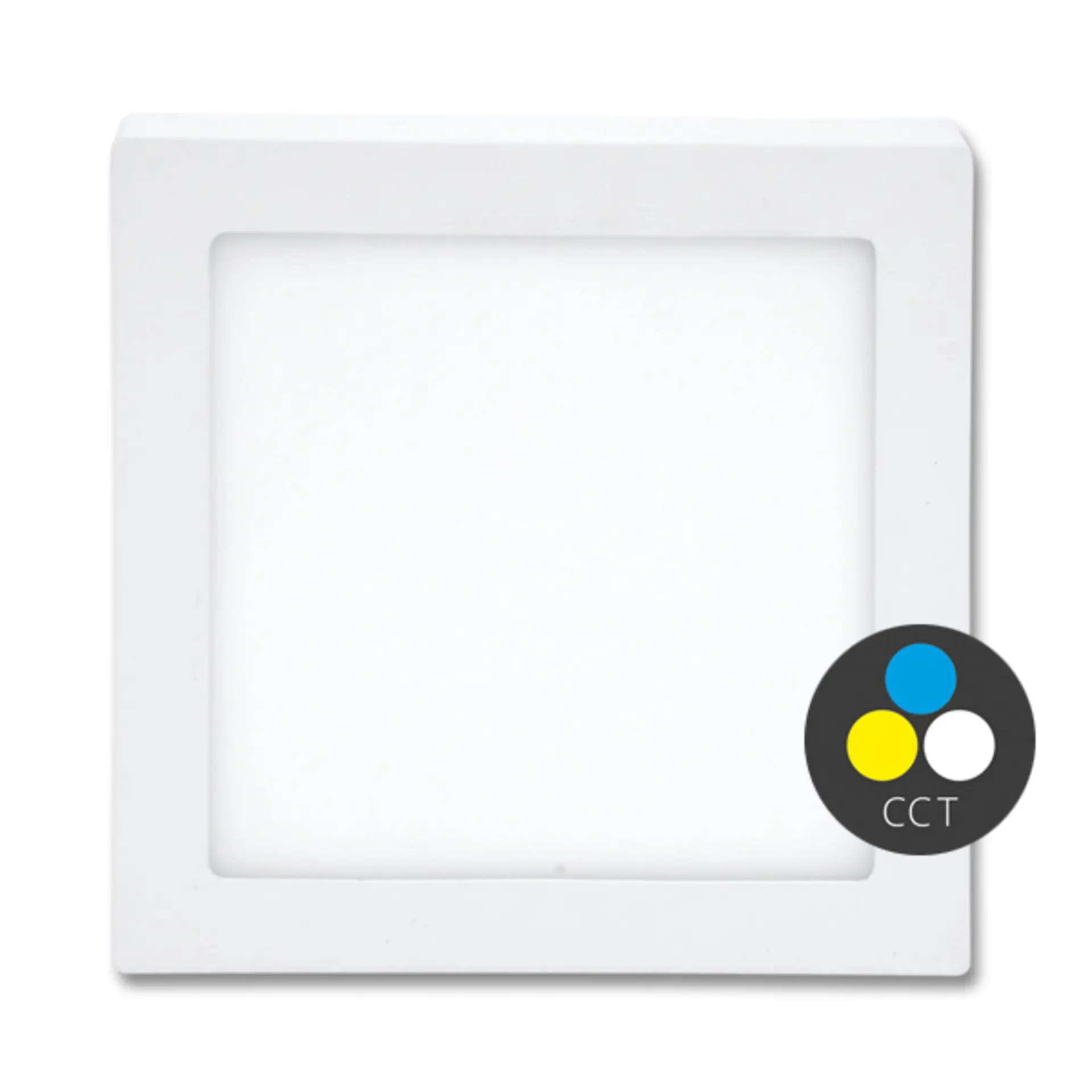 Ecolite SMD panel přisazený 17,5x17,5cm 12W CCT IP20 960lm LED24V-CSQ-CCT/12W/BI