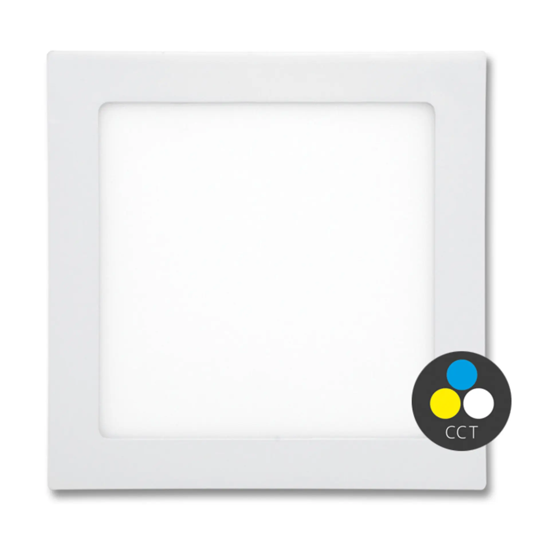 Ecolite SMD panel 22,5x22,5cm 18W CCT IP44 1620lm LED24V-WSQ-CCT/18W/BI