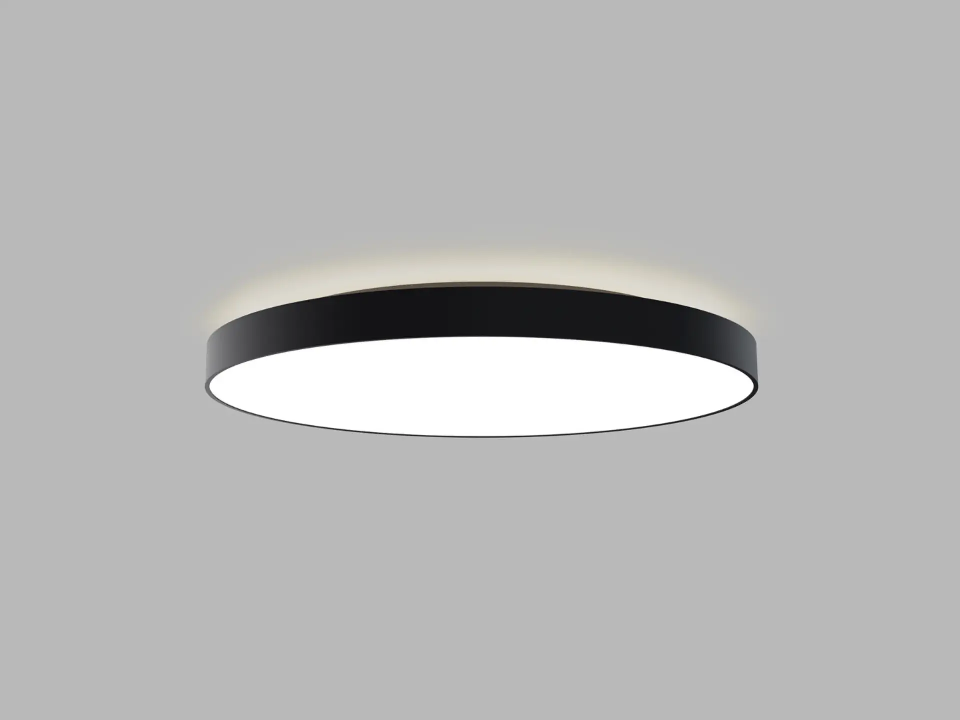 LED2 1275773D Stropní svítidlo RINGO II 80 P/N, B DALI/PUSH 80+12W 2700K/3000K/4000K černá