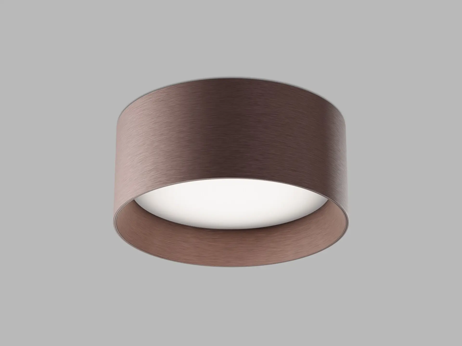 LED2 1481458DTW Stropní svítidlo ZETA ON L, CF DALI TW/PUSH TW 20W 3000K-4000K UGR hnědá