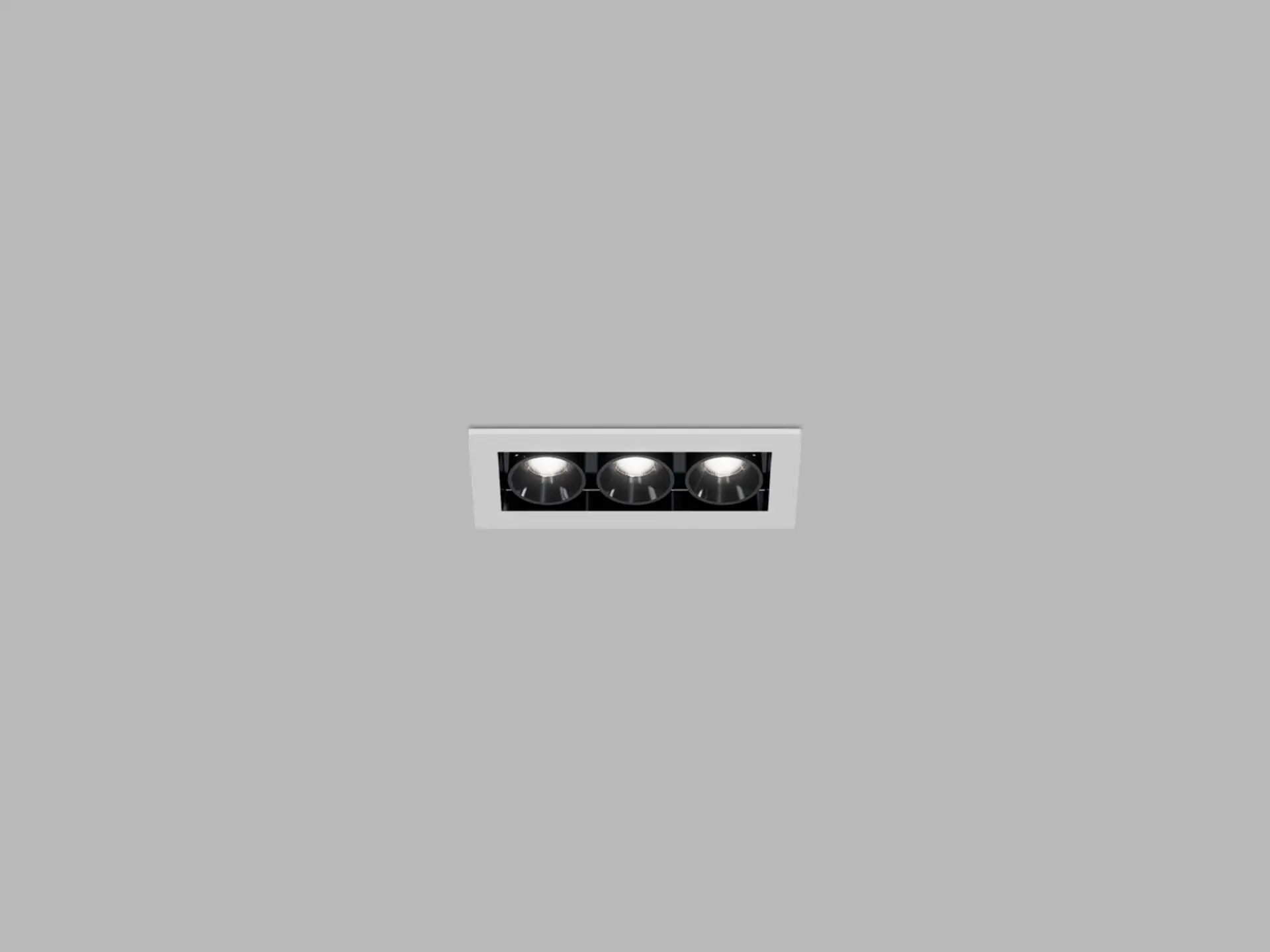 LED2 2560151DTW Zápustné svítidlo RIVA MINI 3, W DALI TW/PUSH TW 6W 3000K-4000K UGR bílá