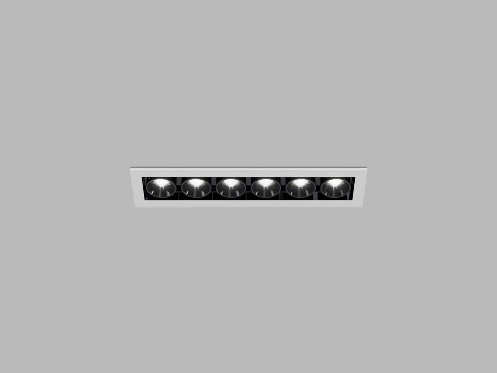 LED2 2560271D Zápustné svítidlo RIVA MINI 6, W DALI/PUSH 10W 2700K/3000K/4000K UGR bílá