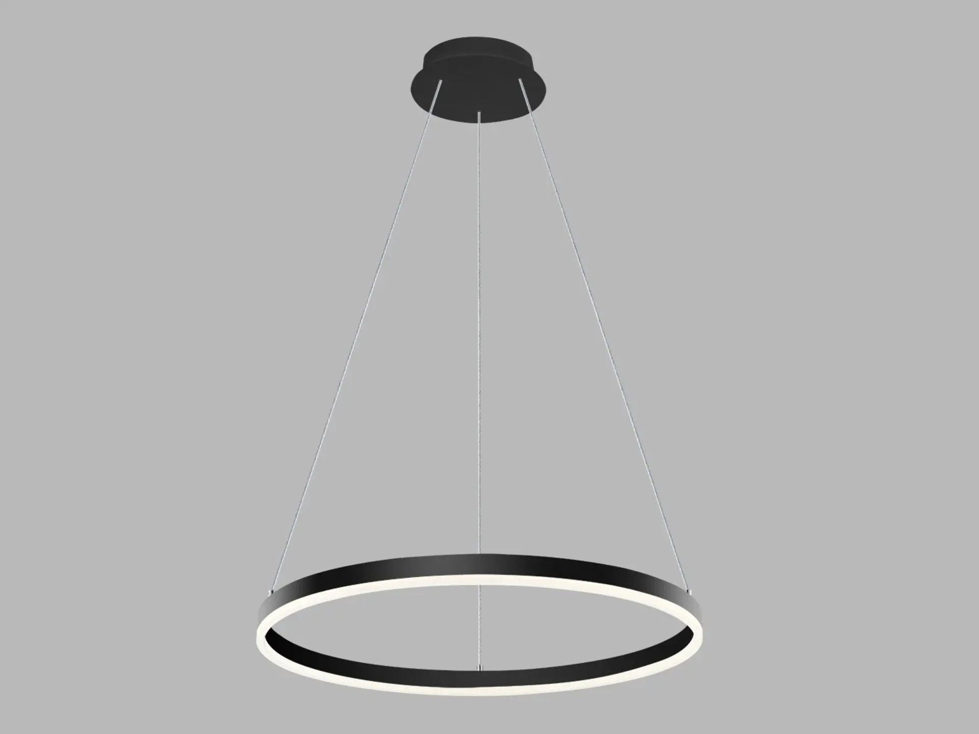 LED2 3270973DTW LED2 Závěsné svítidlo CIRCLE 60 P-Z, B DALI TW/PUSH TW 42W 2700K-4000K černá - LED2 Lighting