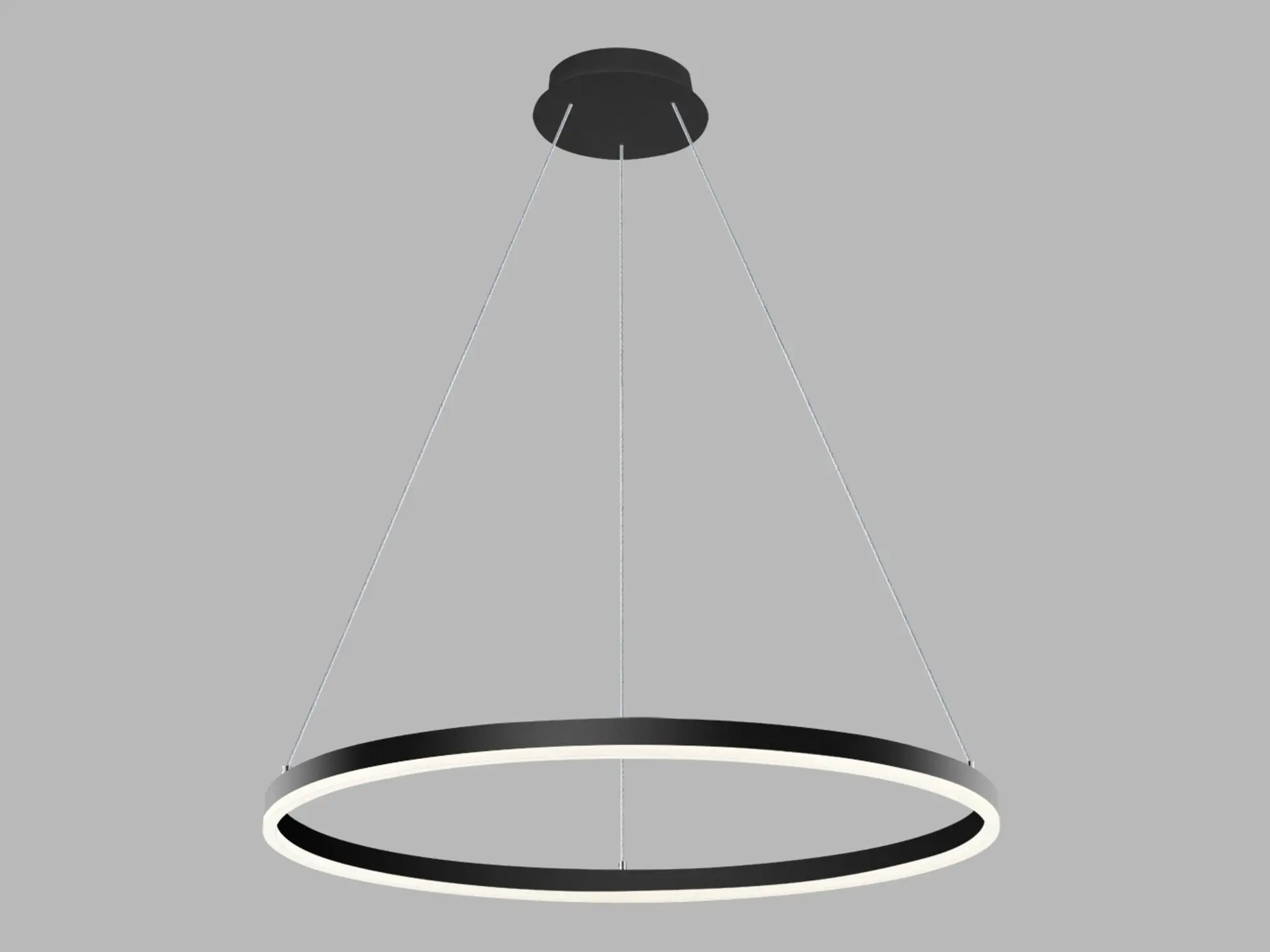 LED2 3271053CSTW Závěsné svítidlo CIRCLE 80 P-Z, B CASAMBI TW 62W 3000K-4000K černá