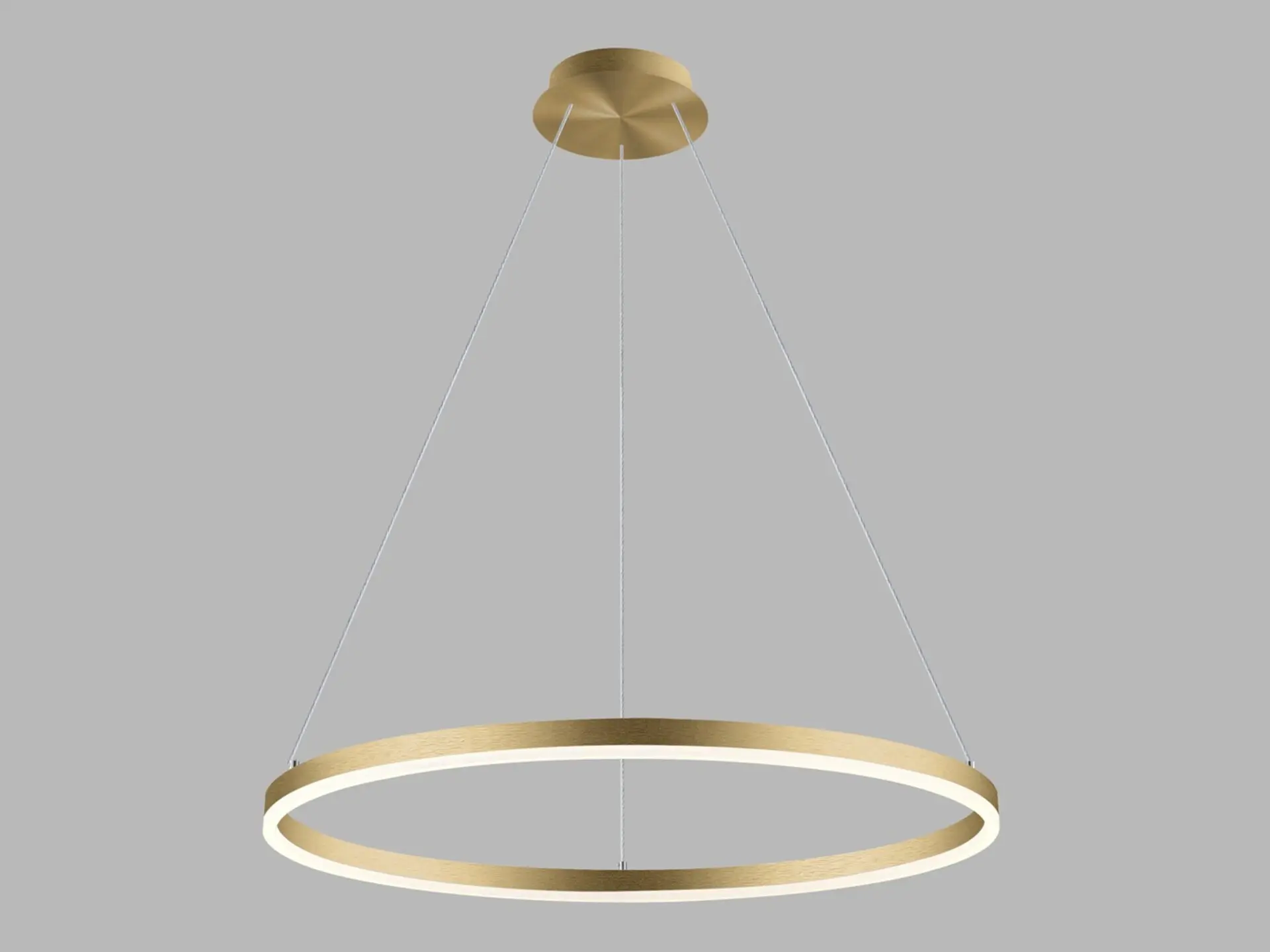 LED2 3271077ZBTW Závěsné svítidlo CIRCLE 80 P-Z, G ZIGBEE TW 62W 2700K-4000K zlatá