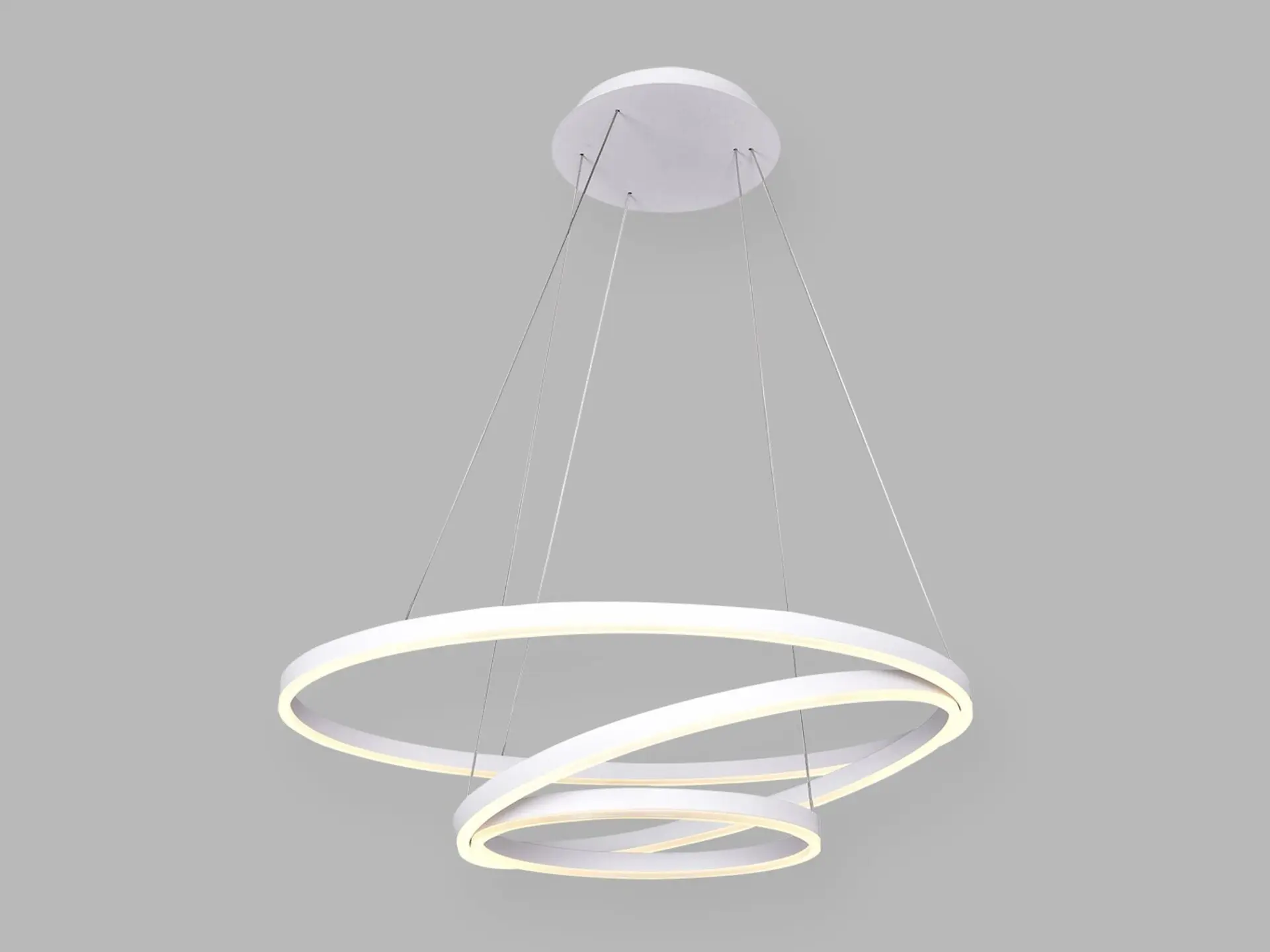 LED2 3271171D Závěsné svítidlo CIRCLE 3 P-Z, W DALI/PUSH 136W 2700K/3000K/4000K bílá