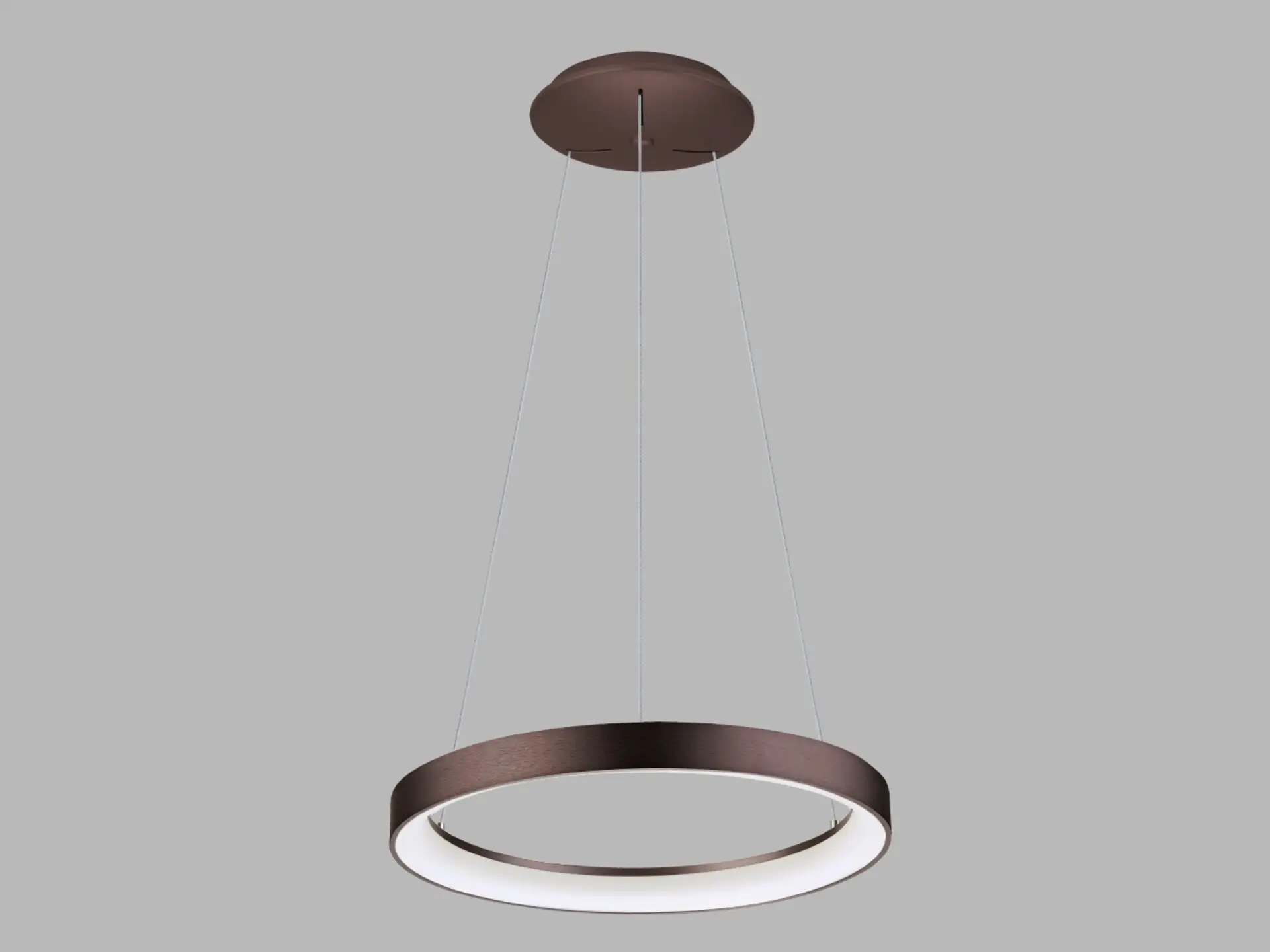 LED2 3271878DTW LED2 Závěsné svítidlo BELLA SLIM 48 P-Z, CF DALI TW/PUSH TW 38W 2700K-4000K hnědá - LED2 Lighting