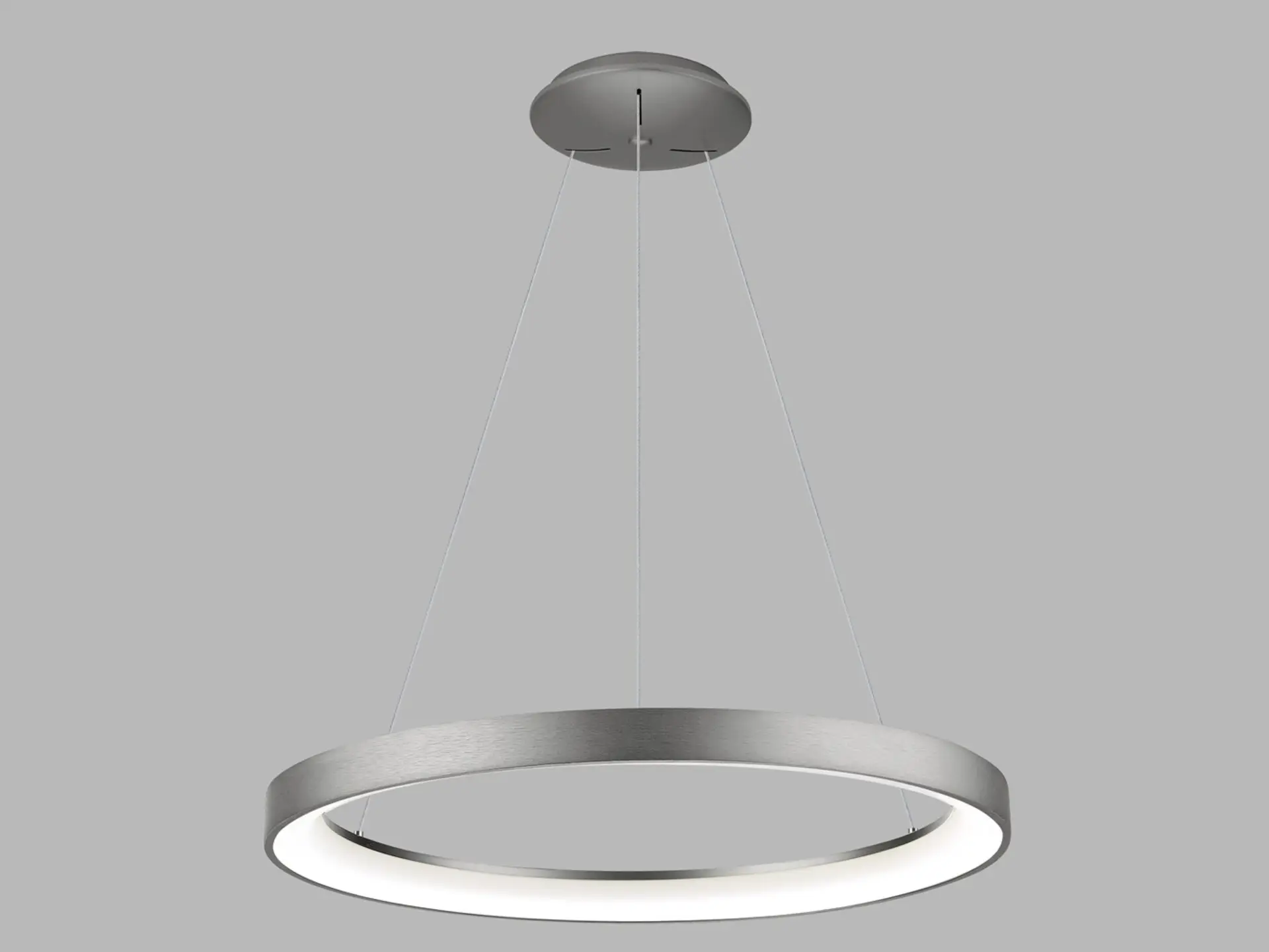 LED2 3271976DTW LED2 Závěsné svítidlo BELLA SLIM 78 P-Z, N DALI TW/PUSH TW 60W 2700K-4000K matný nikl - LED2 Lighting