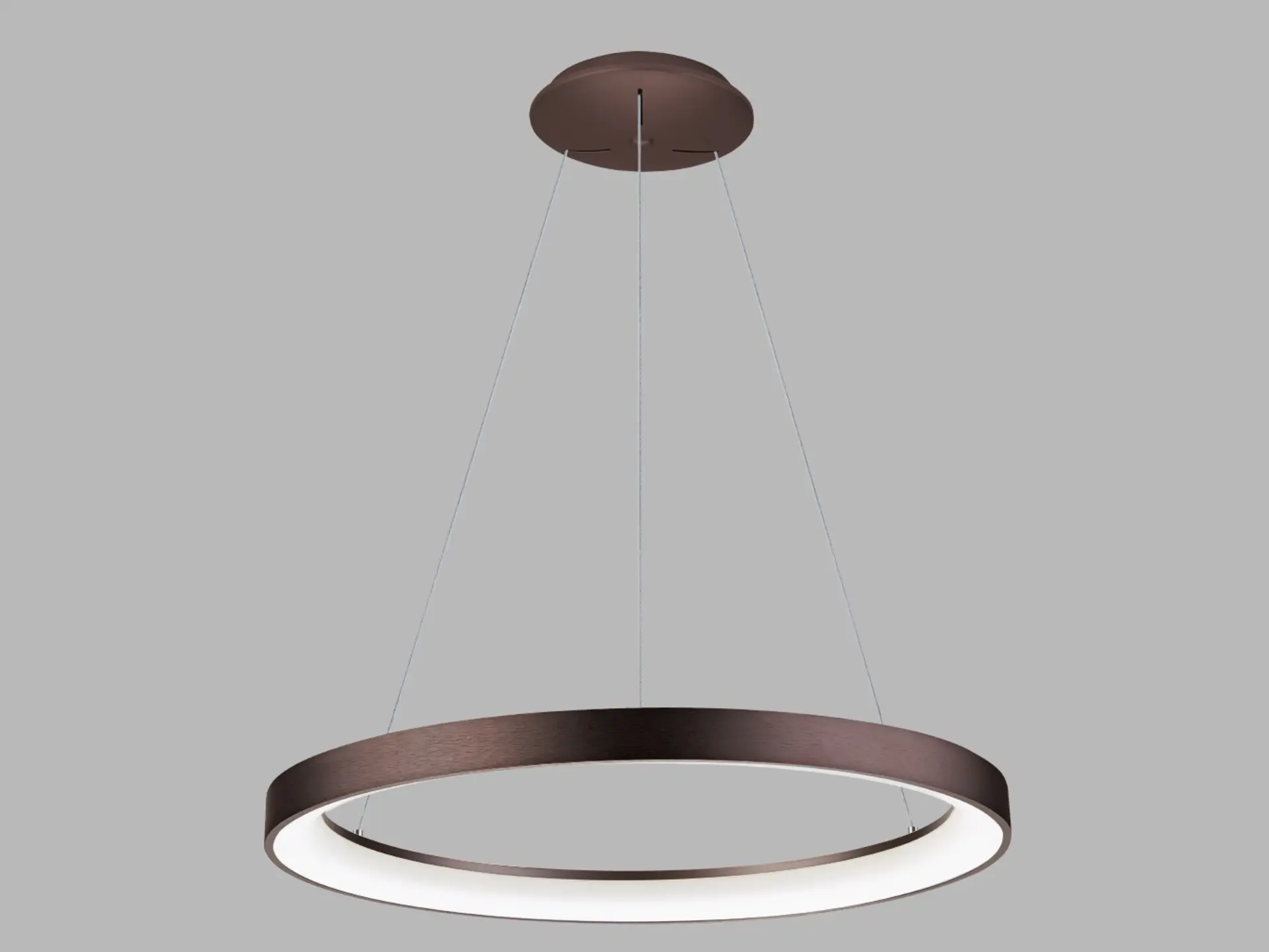 LED2 3271978DT Závěsné svítidlo BELLA SLIM 78 P-Z, CF TRIAC 60W 2700K/3000K/4000K hnědá