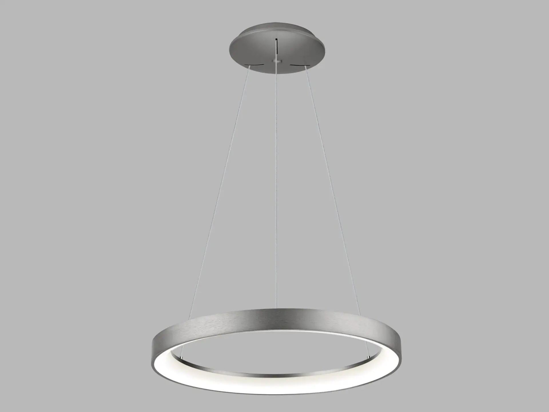 LED2 3273276CSTW Závěsné svítidlo BELLA SLIM 58 P-Z, N CASAMBI TW 48W 2700K-4000K matný nikl