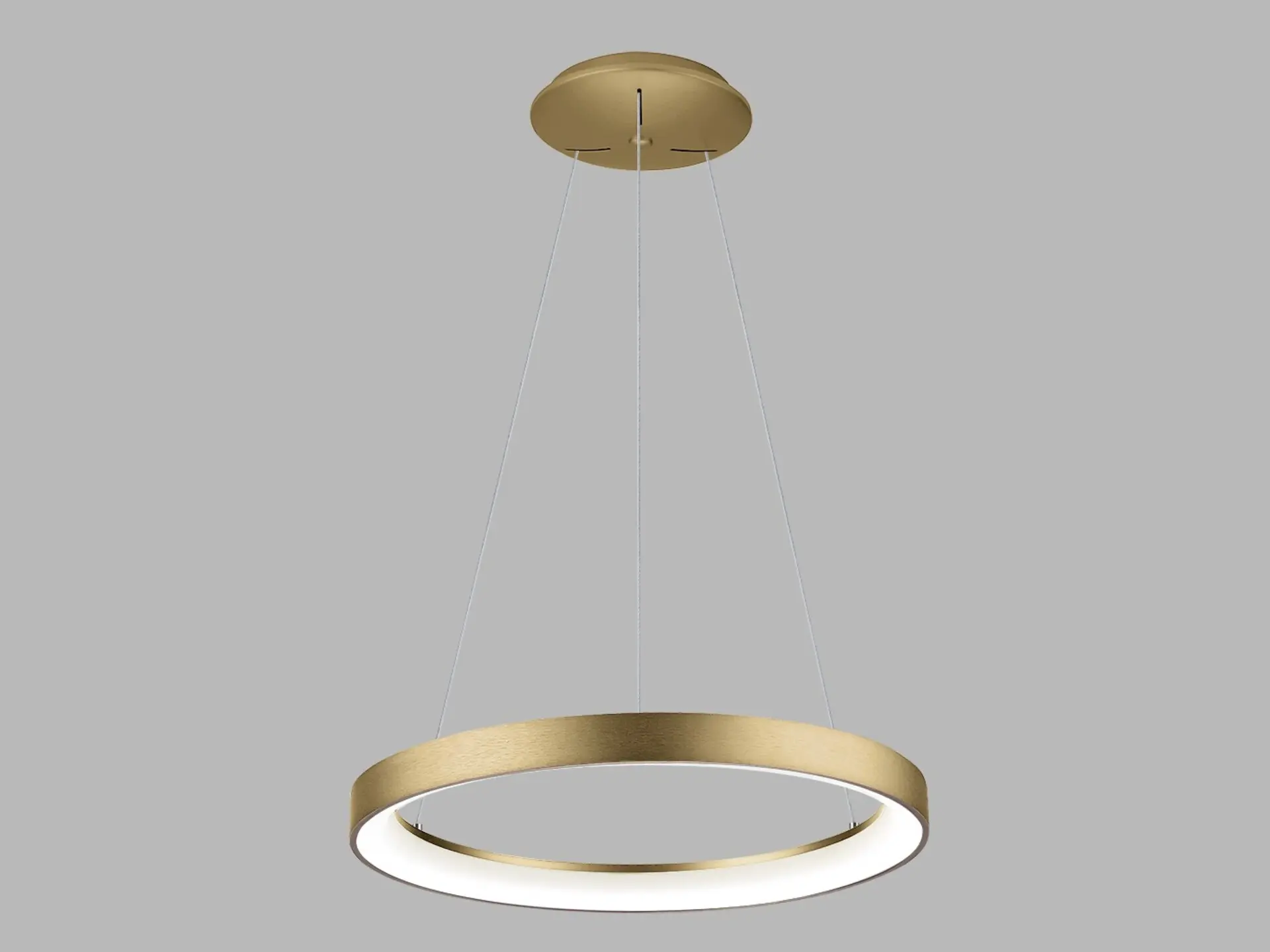 LED2 3273277DT Závěsné svítidlo BELLA SLIM 58 P-Z, G TRIAC 48W 2700K/3000K/4000K zlatá