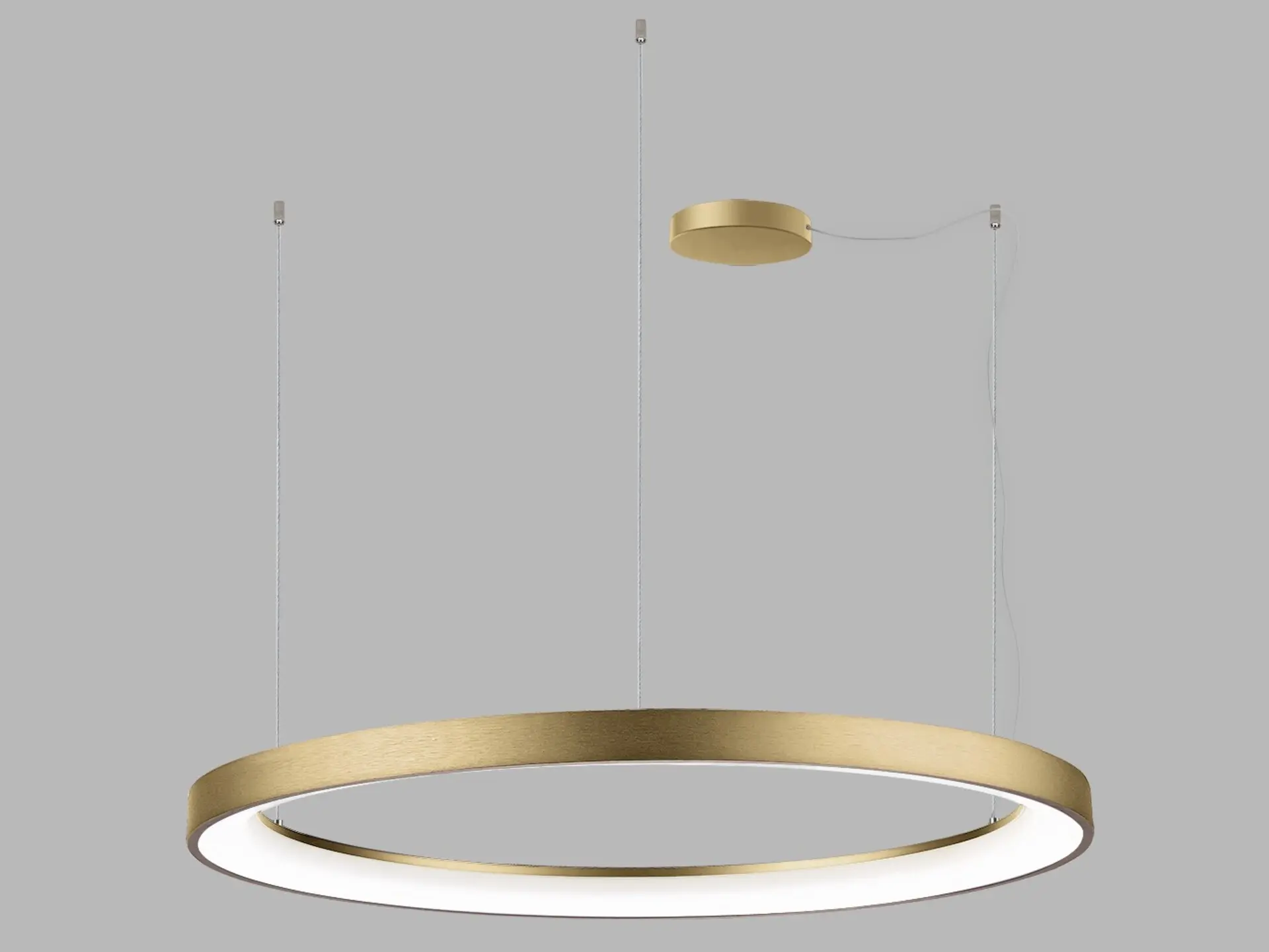 LED2 3273377DT Závěsné svítidlo BELLA SLIM 98 P-Z, G TRIAC 80W 2700K/3000K/4000K zlatá