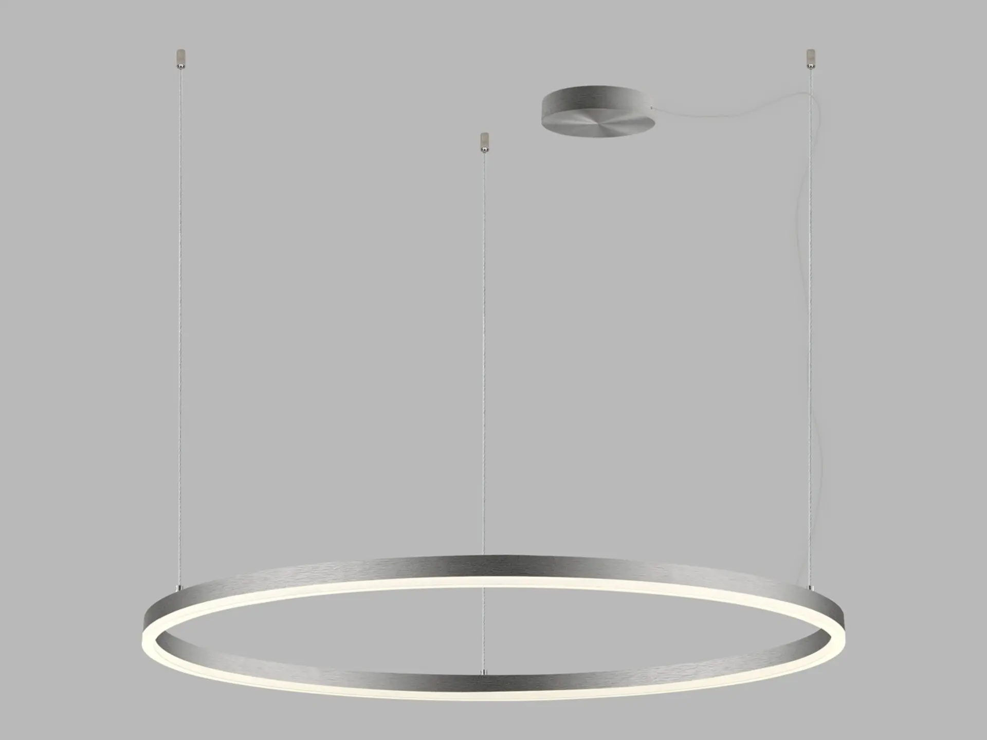 LED2 3273476CSTW Závěsné svítidlo CIRCLE 100 P-Z, N CASAMBI TW 80W 2700K-4000K matný nikl