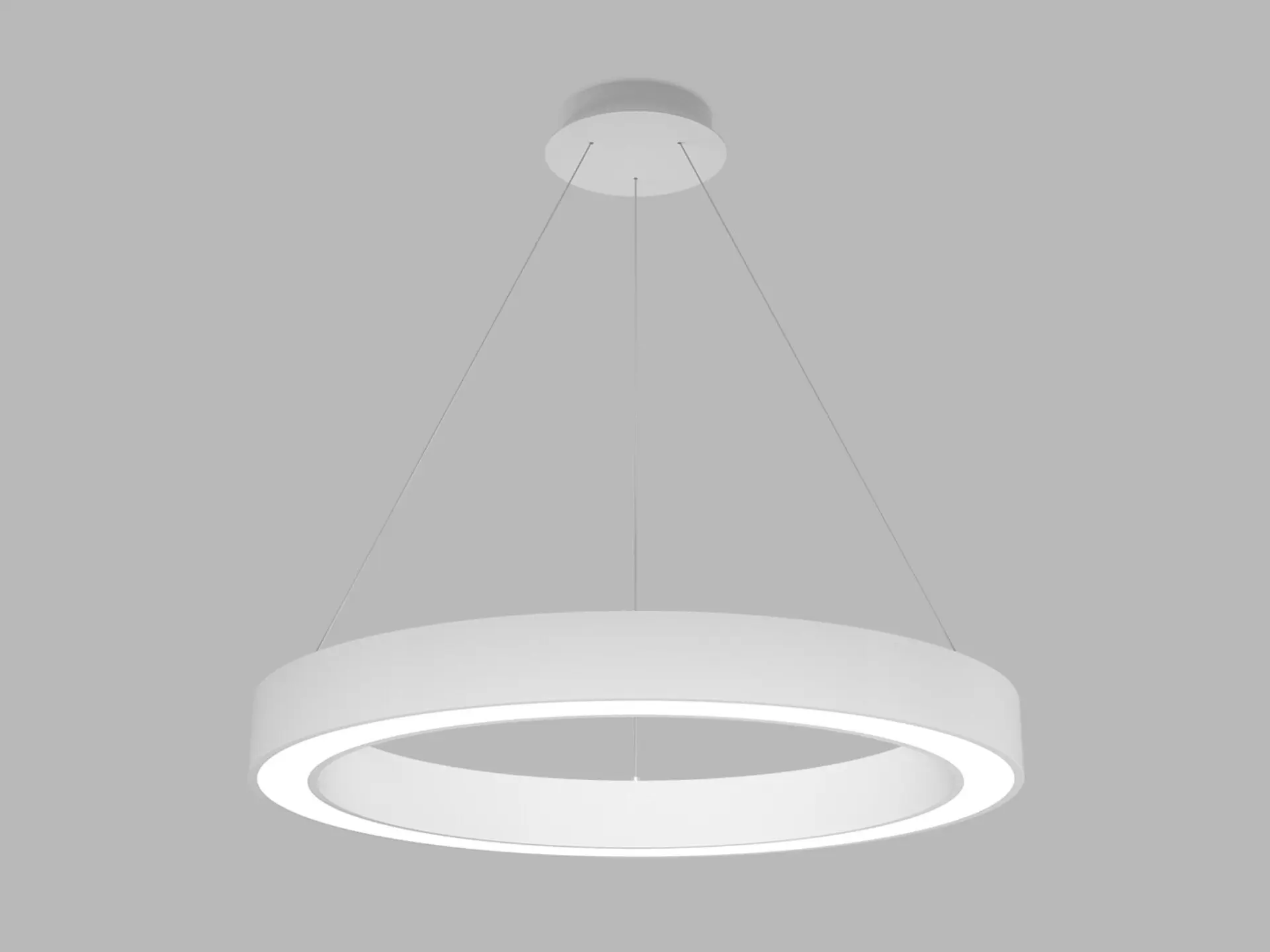 LED2 3273951CSTW Závěsné svítidlo SATURN SLIM 80 P-Z, W CASAMBI TW 60W 3000K-4000K bílá