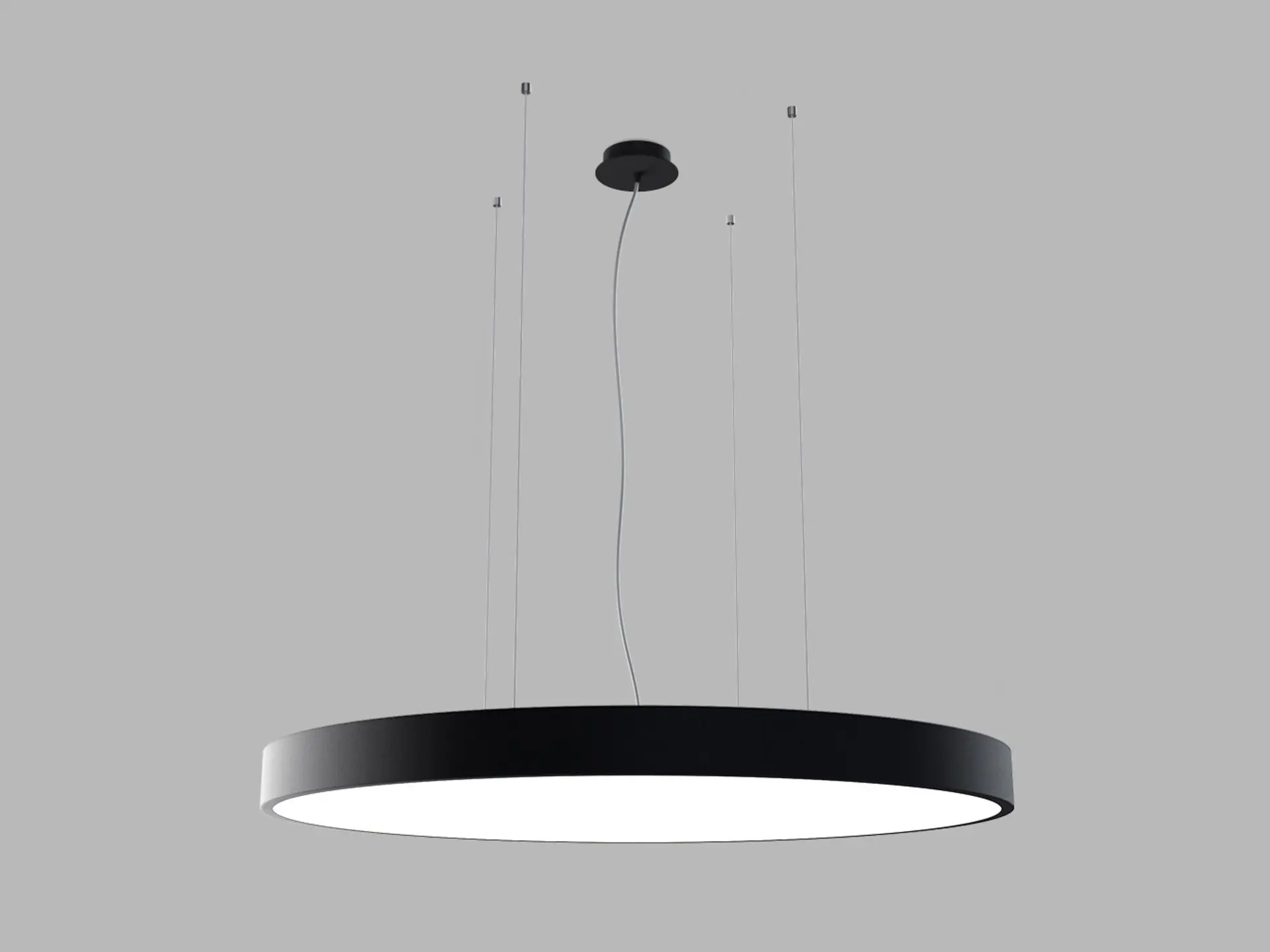 LED2 3274473CSTW Závěsné svítidlo MONO SLIM 80 P-Z, B CASAMBI TW 80W 2700K-4000K černá