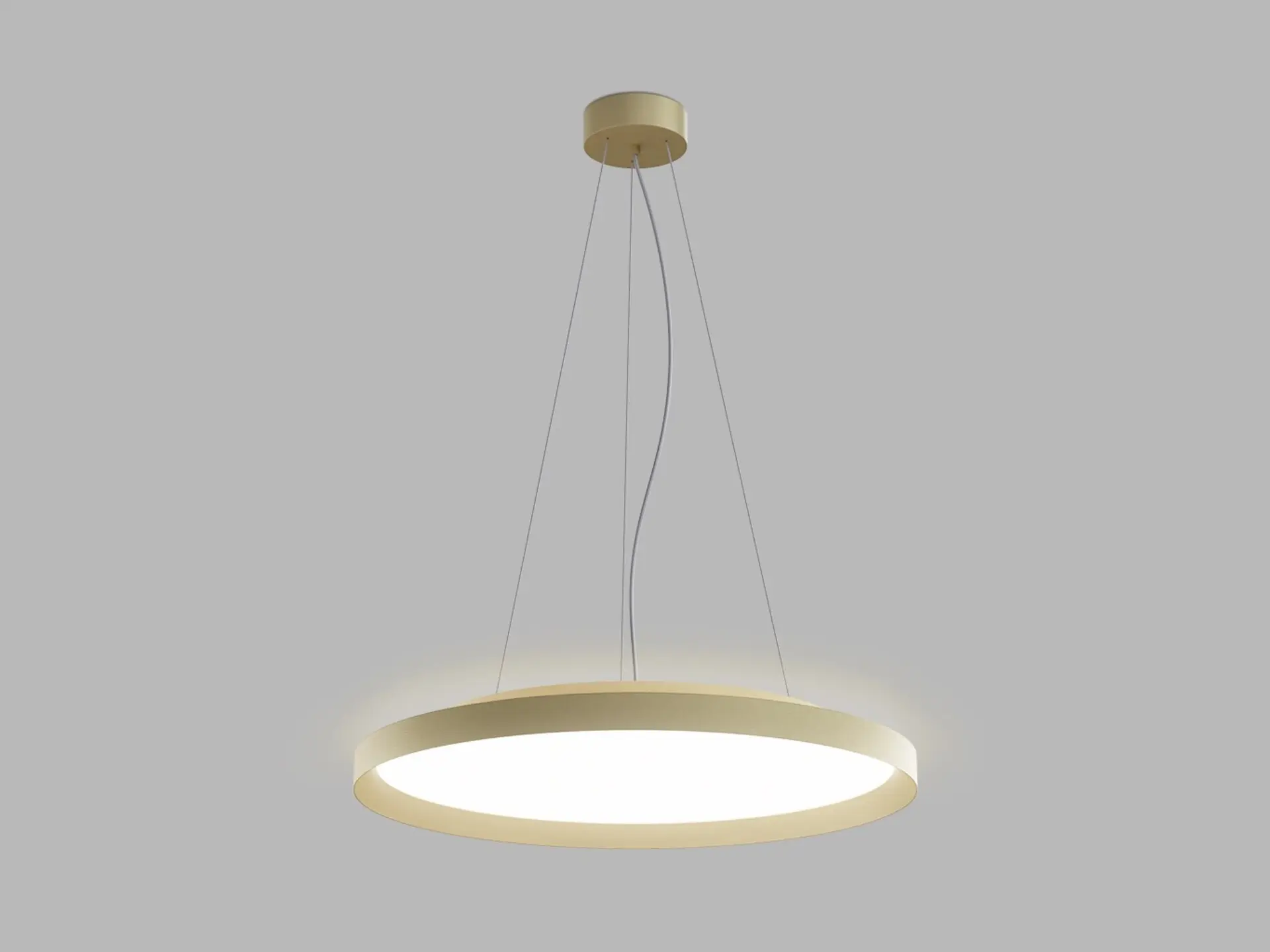 LED2 3274957D LED2 Závěsné svítidlo MOON 60 P/N-Z, G DALI/PUSH DIM 60W 2CCT 3000K/4000K zlatá - LED2 Lighting