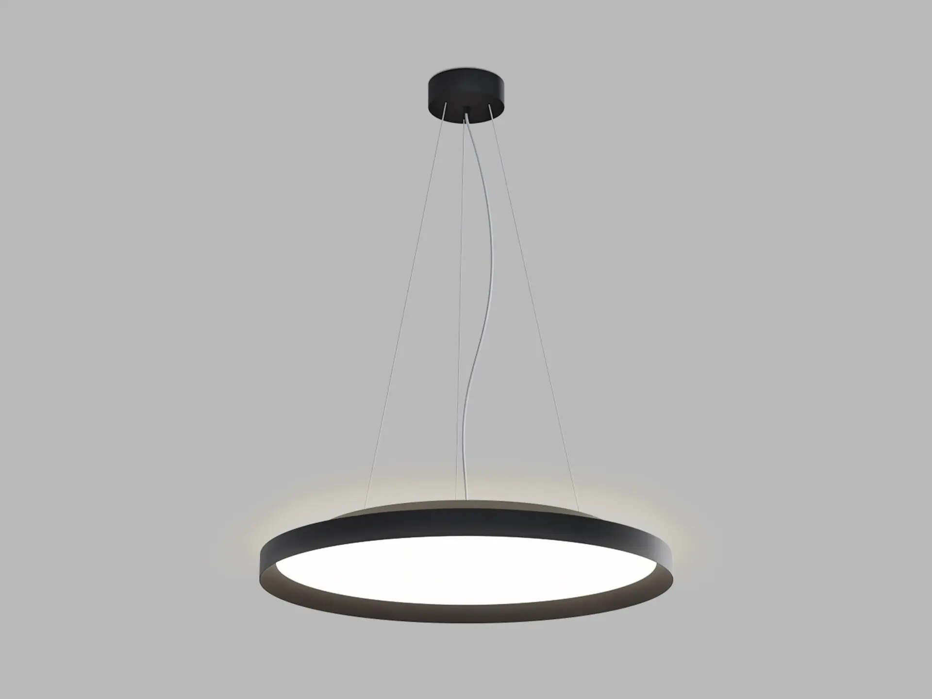 LED2 3274973CSTW LED2 Závěsné svítidlo MOON 60 P/N-Z, B CASAMBI TW 60W (50+10) 2700K-4000K černá - LED2 Lighting