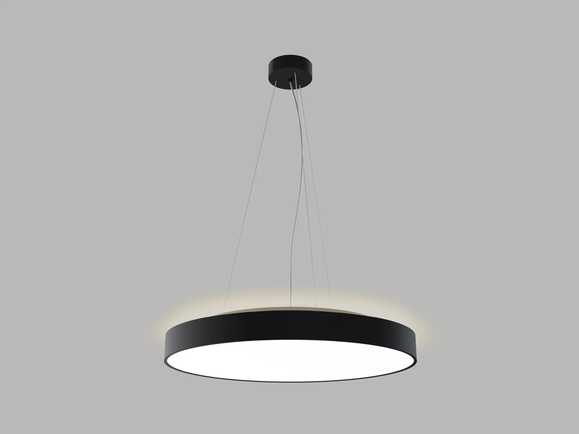 LED2 3275673DTW Závěsné svítidlo RINGO II 60 P/N-Z, B DALI TW/PUSH TW 55+10W 2700K-4000K černá