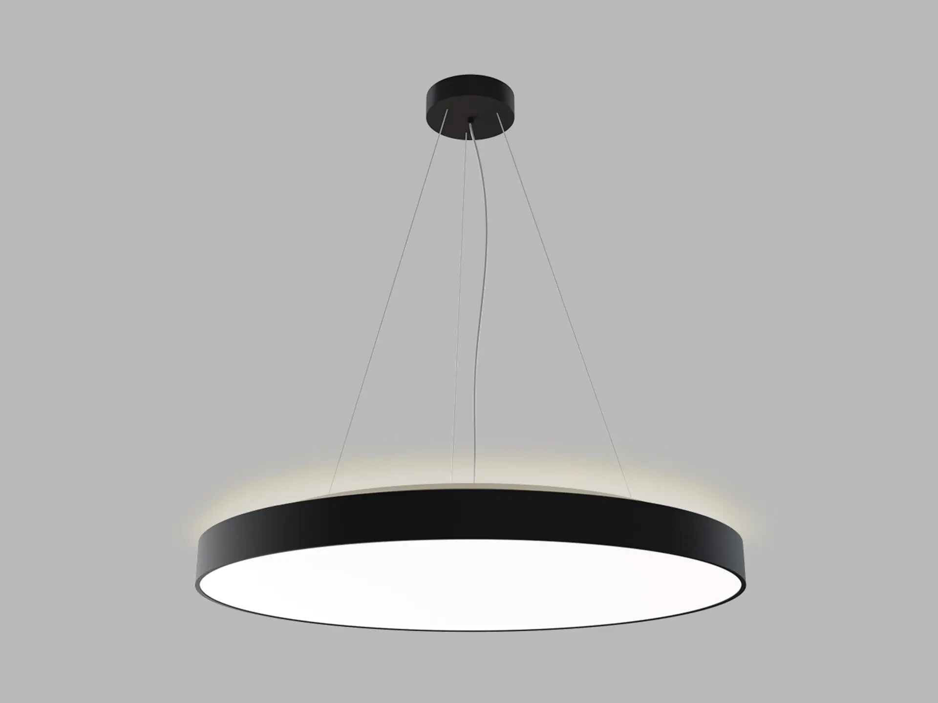 LED2 3275753DT Závěsné svítidlo RINGO II 80 P/N-Z, B TRIAC DIM 80+12W 3000K/4000K černá