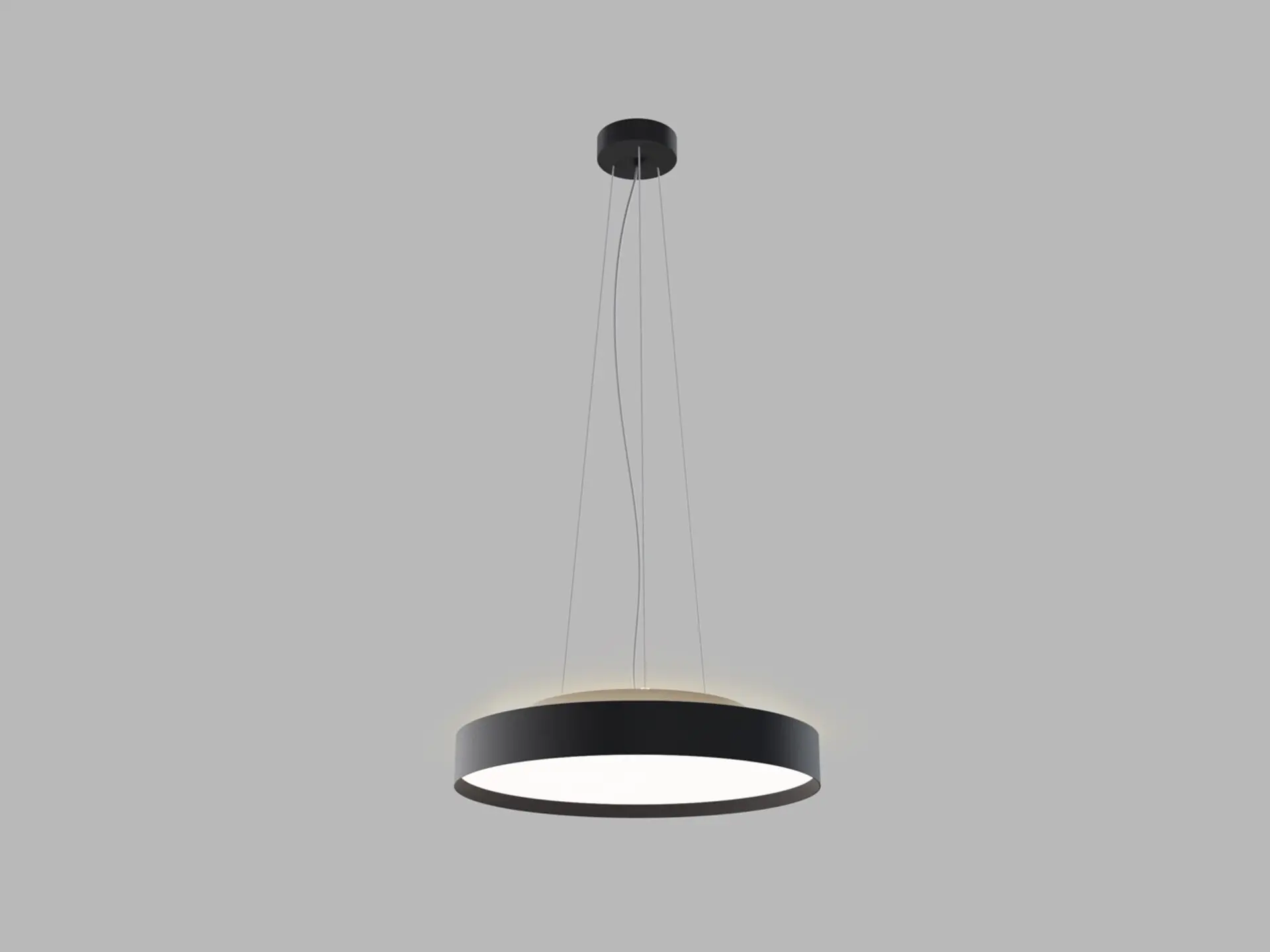 LED2 3275853CSTW Závěsné svítidlo TORO 40 P/N-Z, B CASAMBI TW 32+8W 3000K-4000K černá
