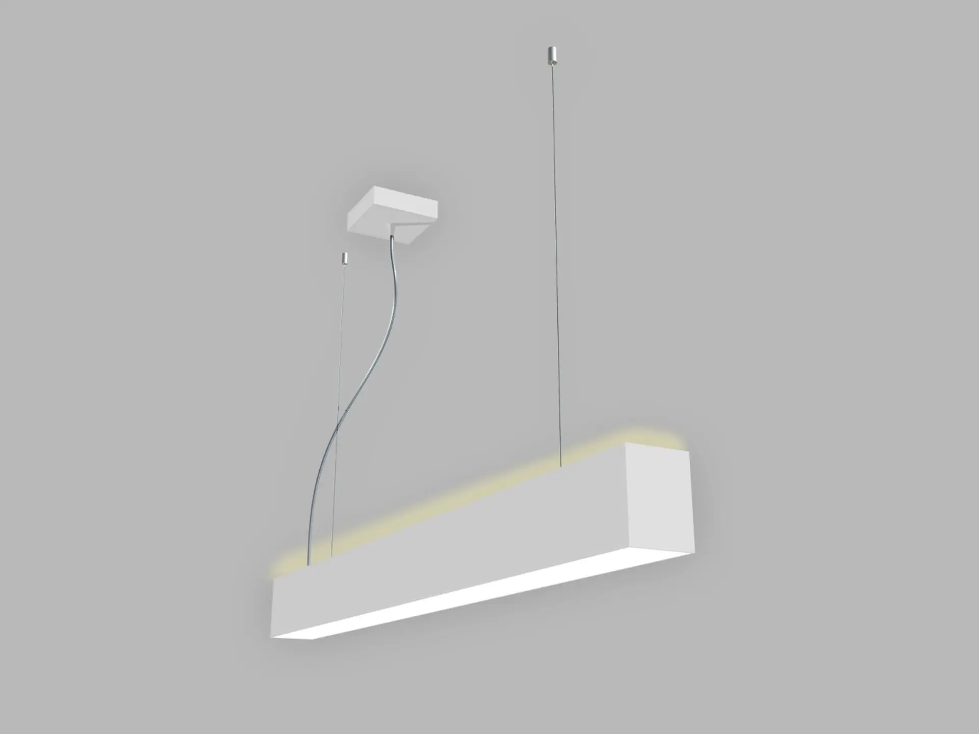 LED2 3314851DT Závěsné svítidlo LINO II 90 P/N-Z, W TRIAC 24W 3000K/3500K/4000K UGR bílá