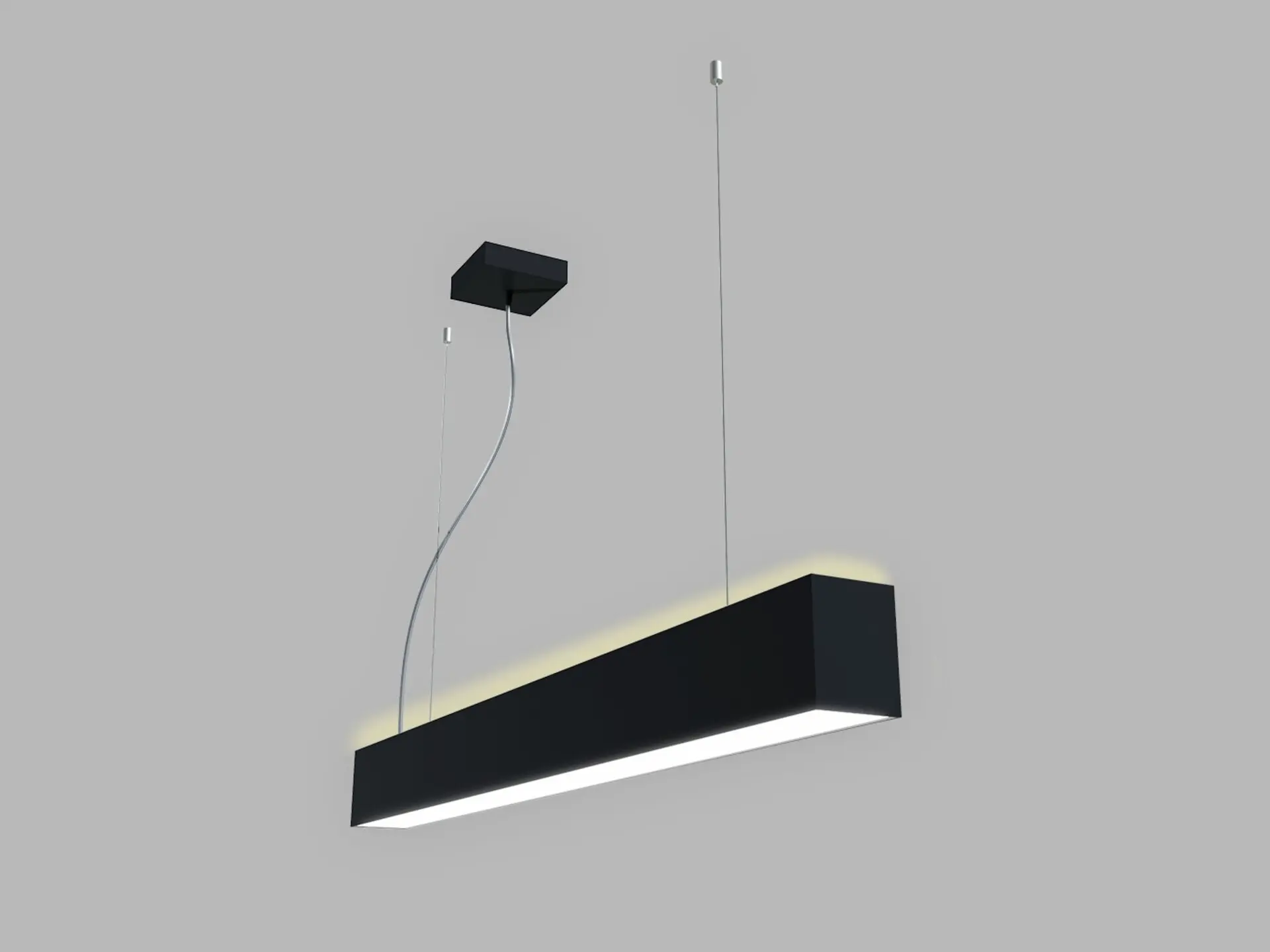 LED2 3314853 LED2 Závěsné svítidlo LINO II 90 P/N-Z, B PRISMA 18-24W 3CCT 3000K/3500/4000K UGR černá - LED2 Lighting
