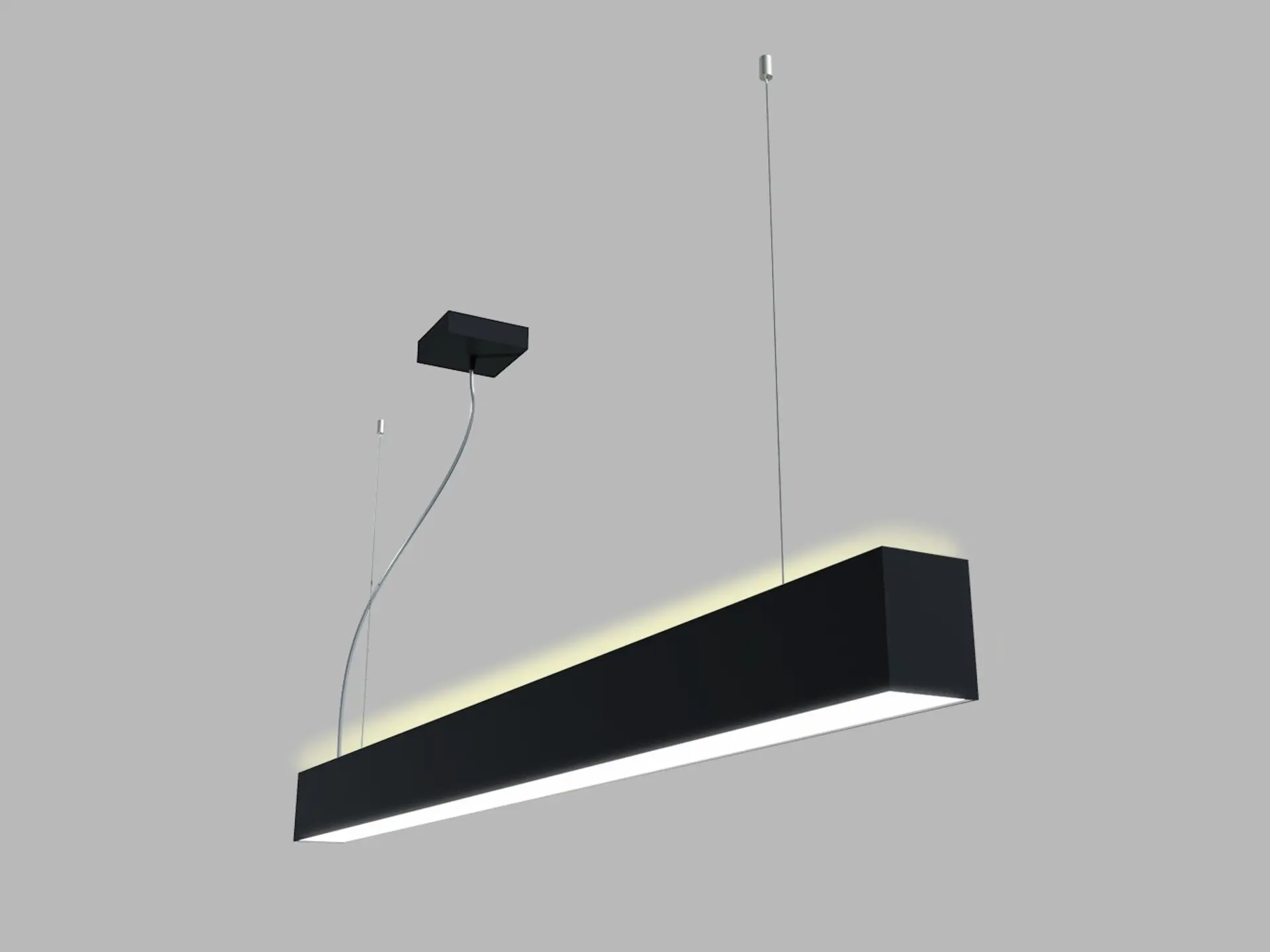 LED2 3314953 LED2 Závěsné svítidlo LINO II 120 P/N-Z, B PRISMA 21-32W 3CCT 3000K/3500/4000K UGR černá - LED2 Lighting