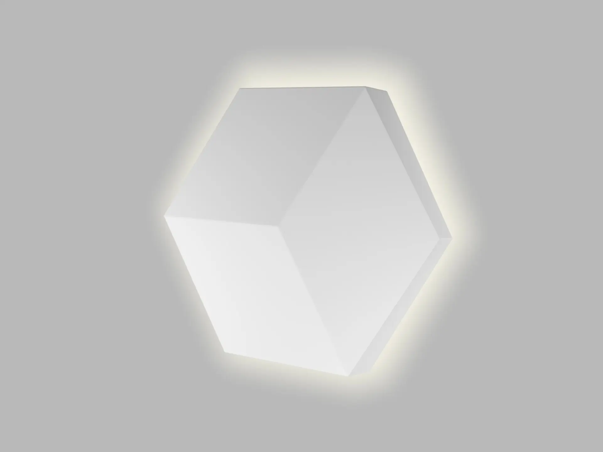 LED2 4580271 Nástěnné svítidlo HEXO, W 5W 2700K/3300K/4000K bílá