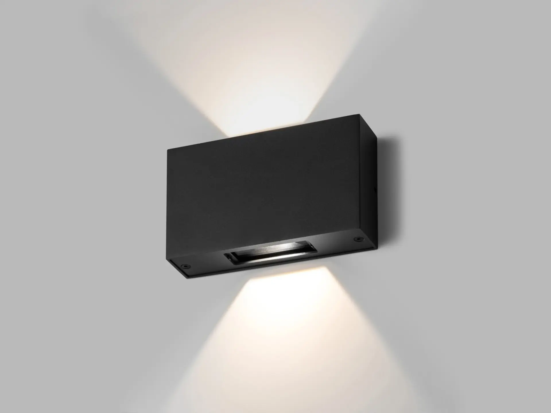 LED2 5131334D Venkovní nástěnné svítidlo BLADE, A DALI/PUSH 2x6W 3000K antracit