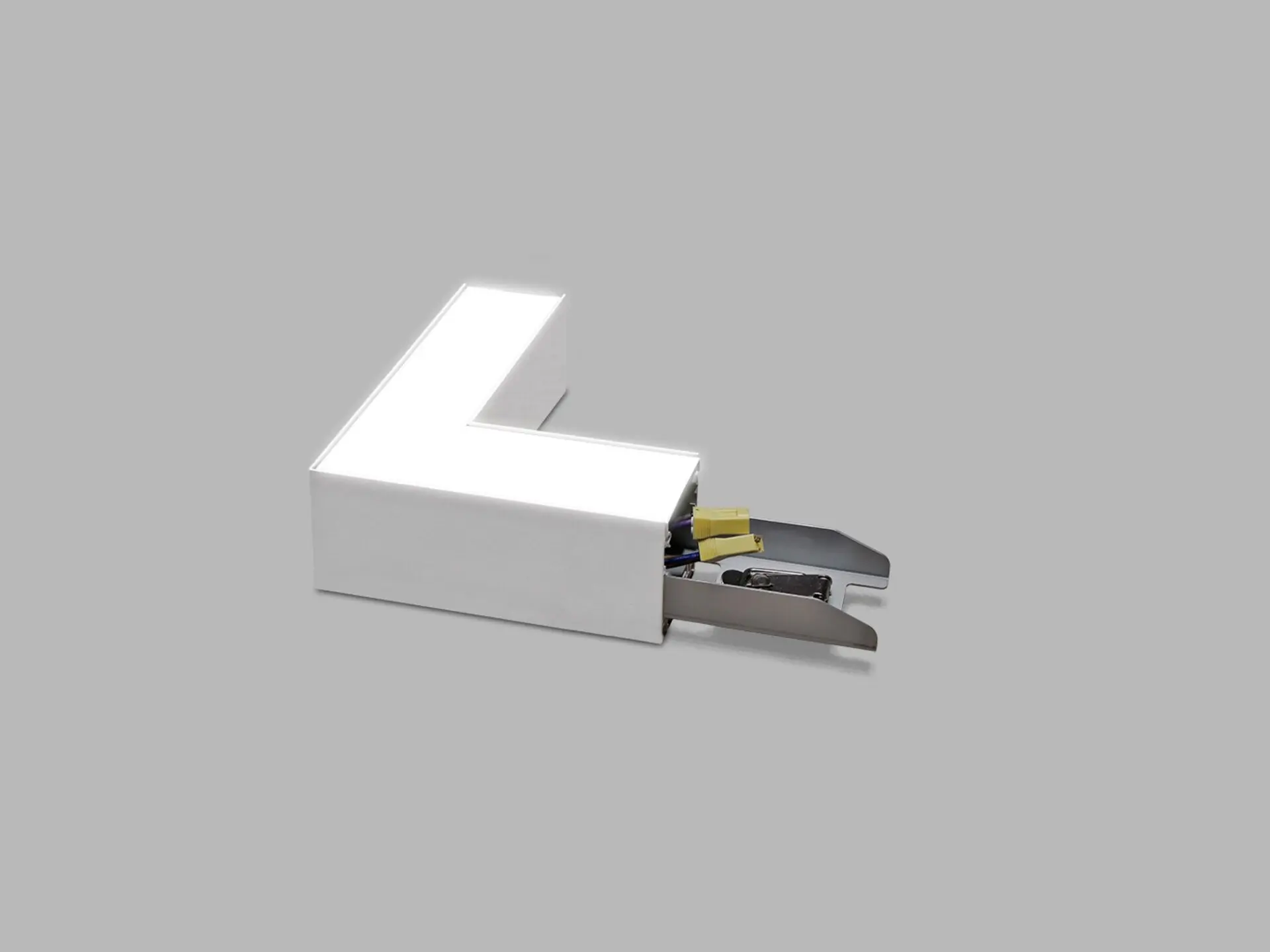 LED2 6315351DTW LINO II LIGHT CORNER rohová spojka, W DALI TW/PUSH TW 12W 3000K-4000K bílá