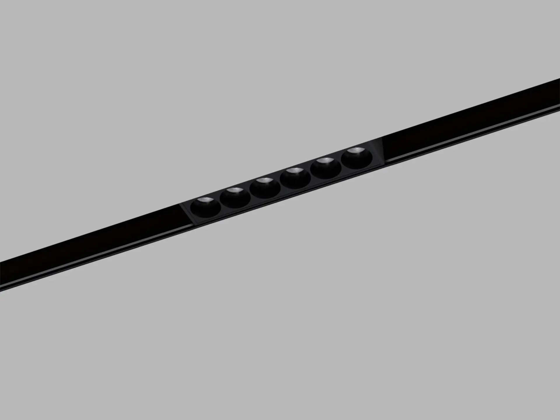 LED2 6480843D LED2 Lištové svítidlo MAGLASER II 12, B DALI DIM 6W 4000K černá - LED2 Lighting