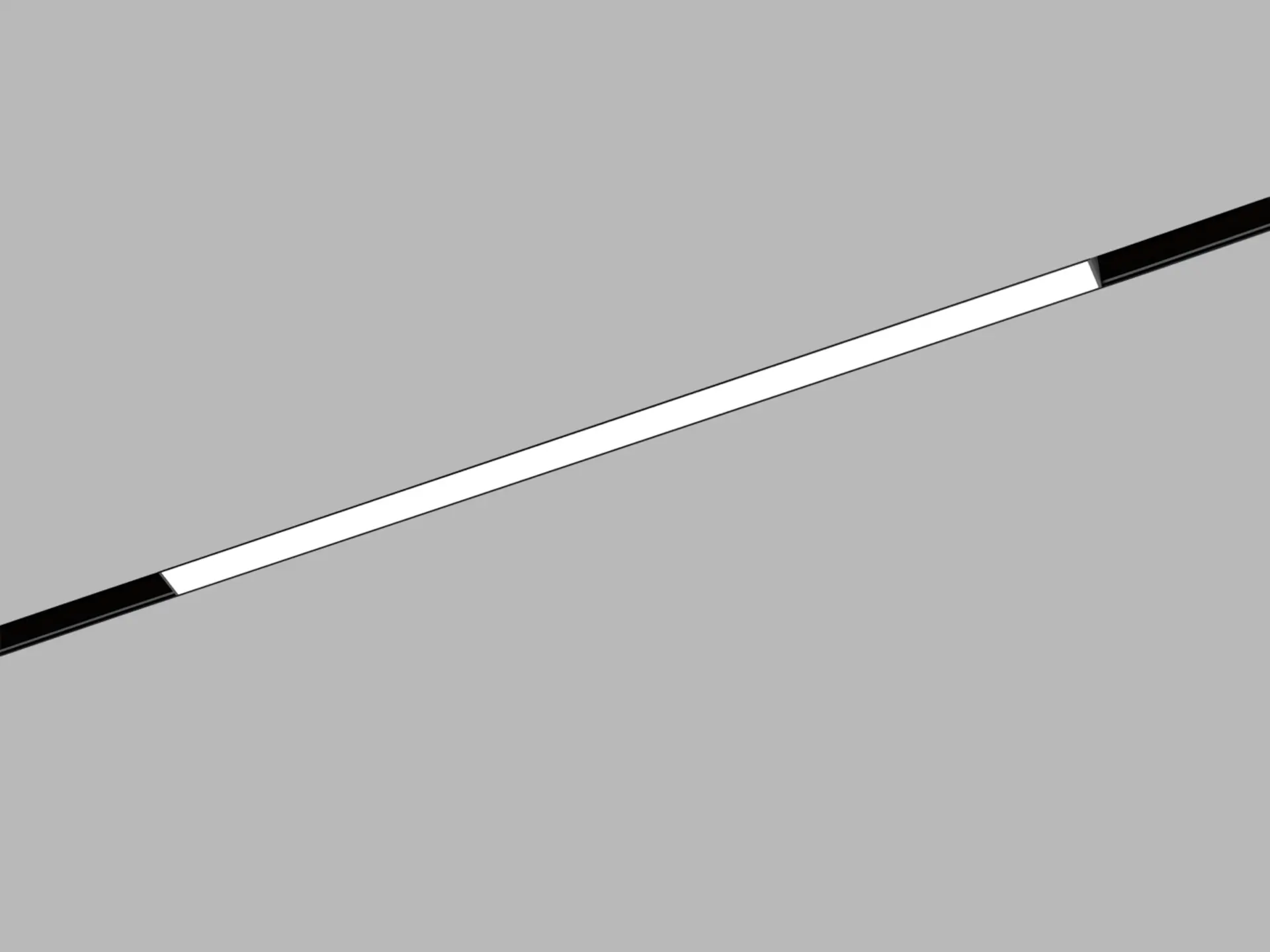 LED2 6481153DTW Lištové svítidlo MAGLINE II 60, B DALI TW 24W 3000K-4000K černá