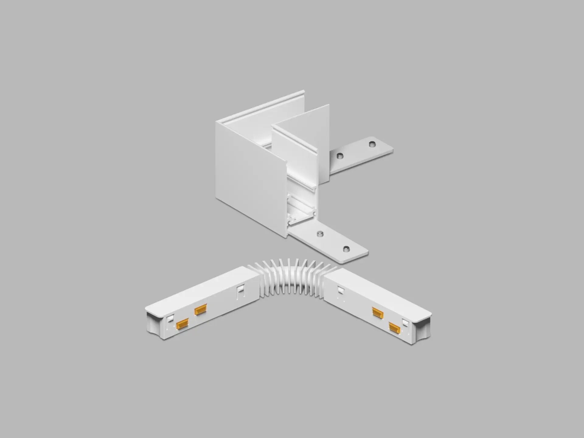 LED2 6523101 LED2 MAG II CORNER-H, W DALI bílá - LED2 Lighting