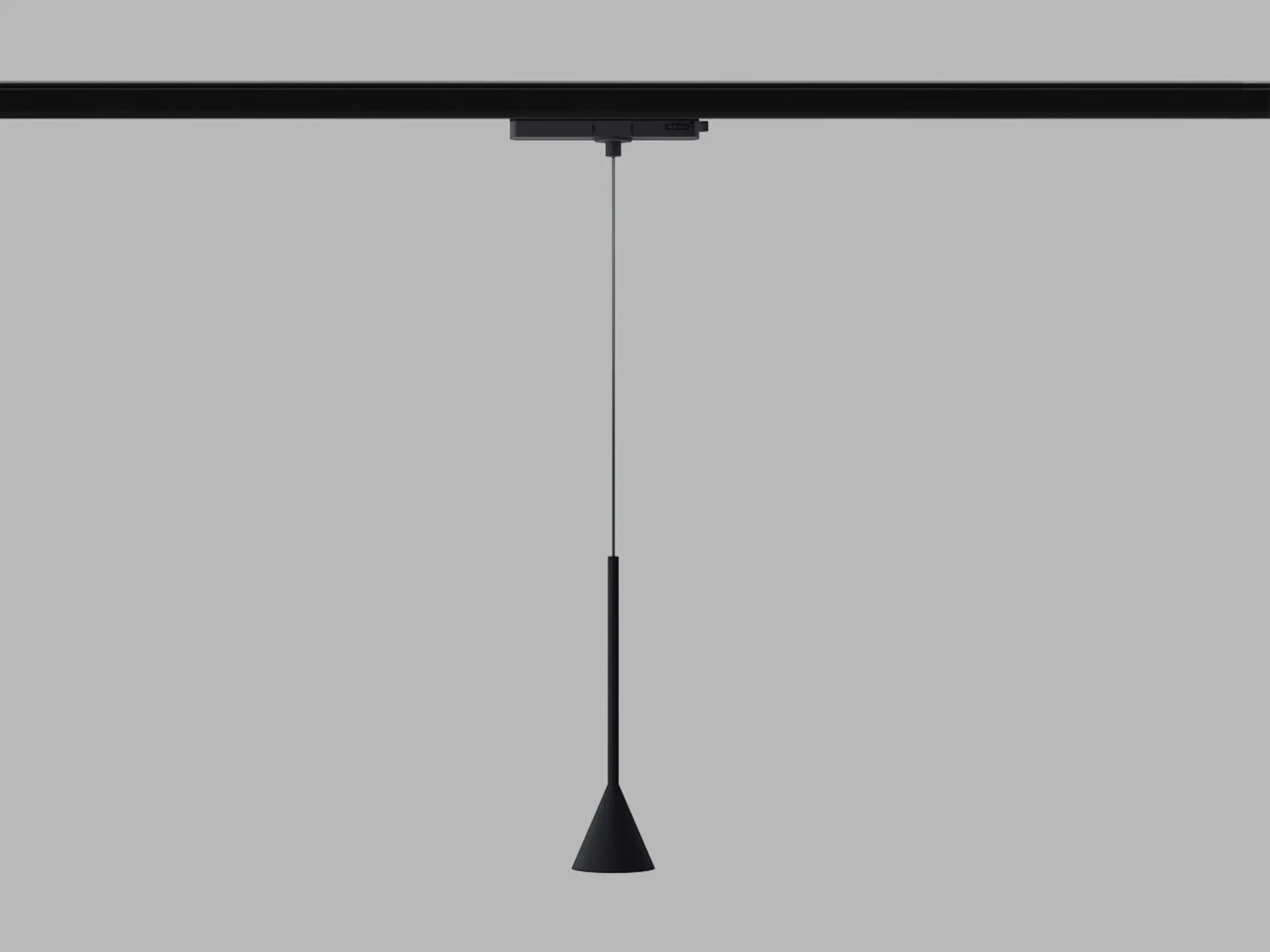 LED2 7490143D LED2 Lištové svítidlo TRACK KONO, B DALI/PUSH DIM 6W 4000K UGR černá - LED2 Lighting
