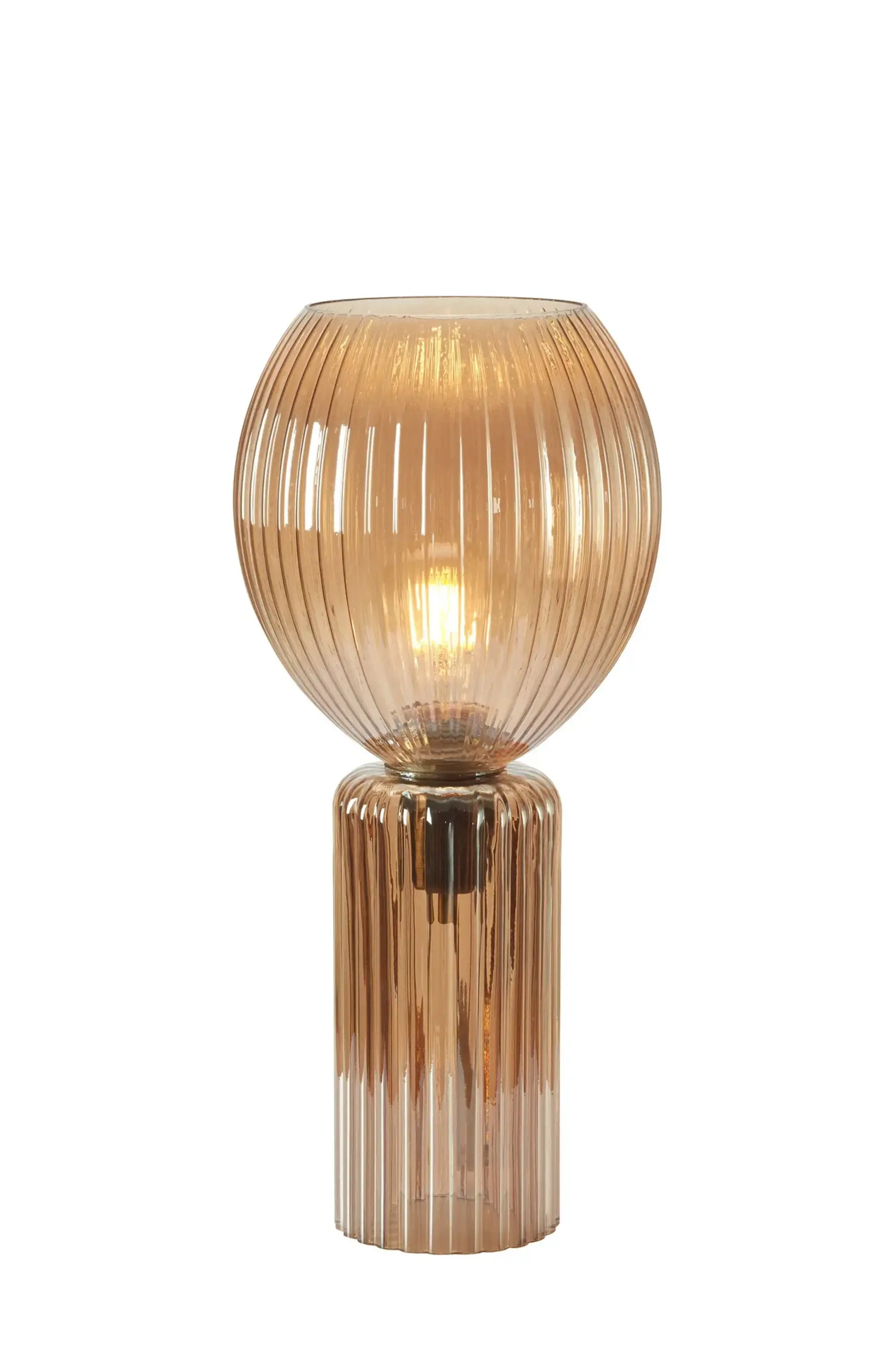MARKSLOJD Markslöjd stolní lampa Toulipa jantarová