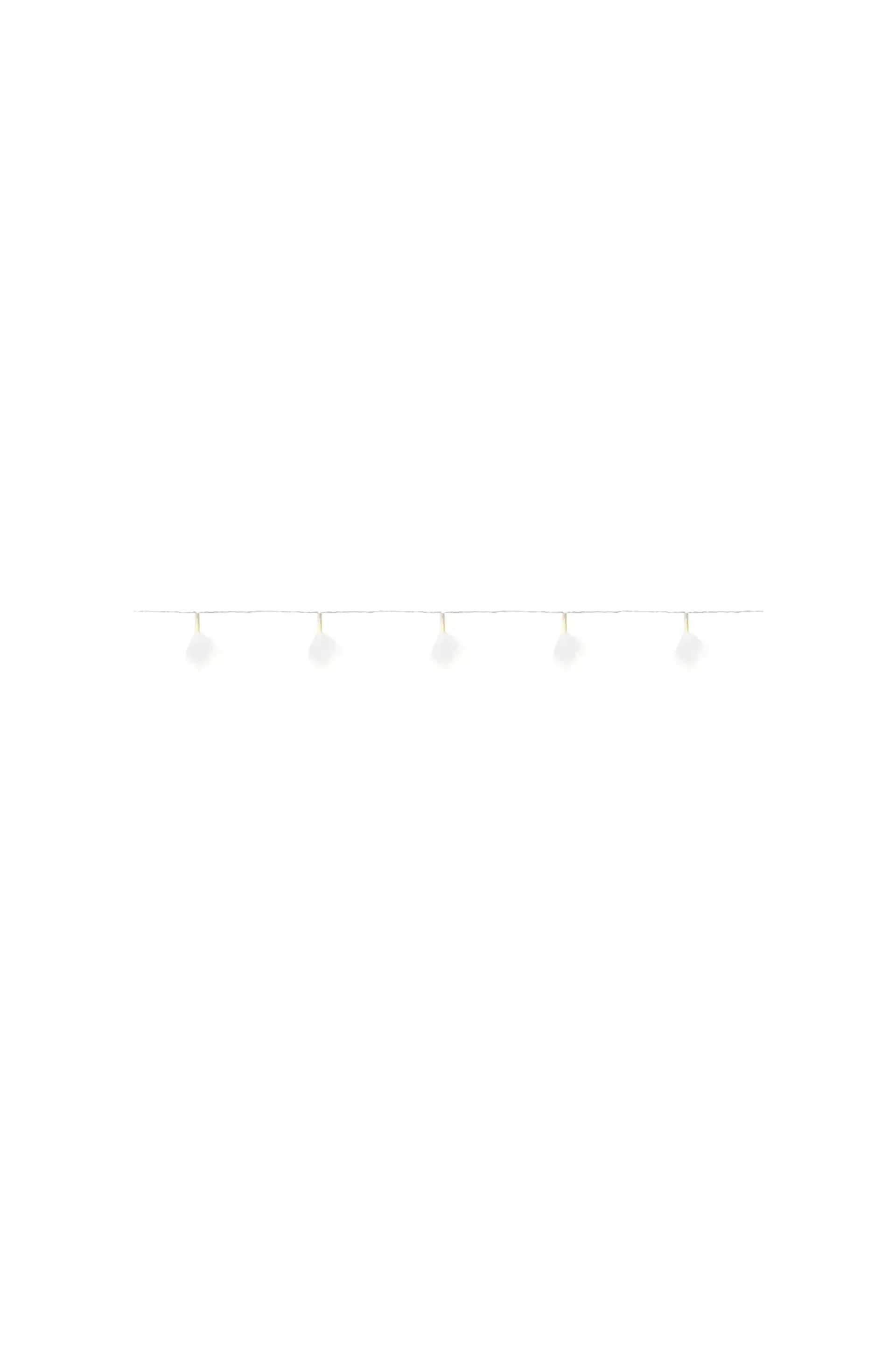 MAR 704857 Dun LED řetěz bílý s peřím - Markslöjd