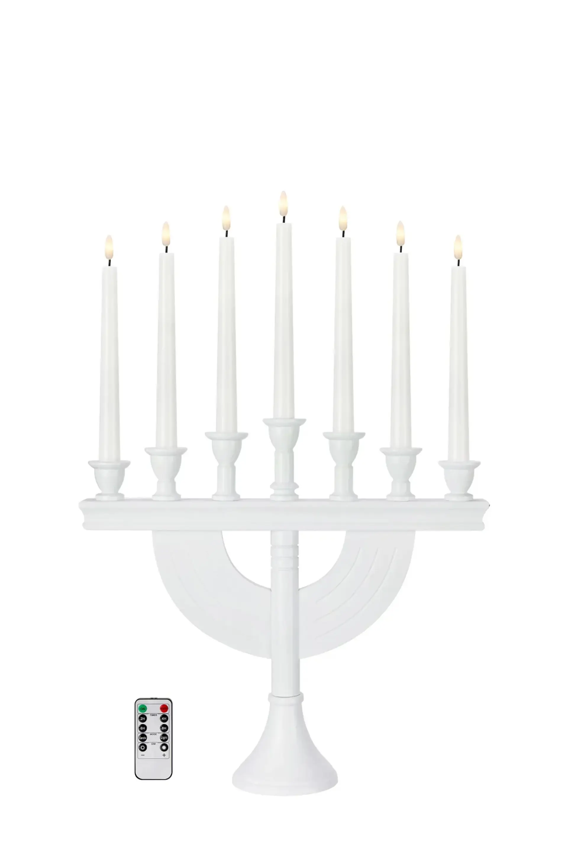MAR 706319 Torpa adventní bílý svícen na baterie - Markslöjd
