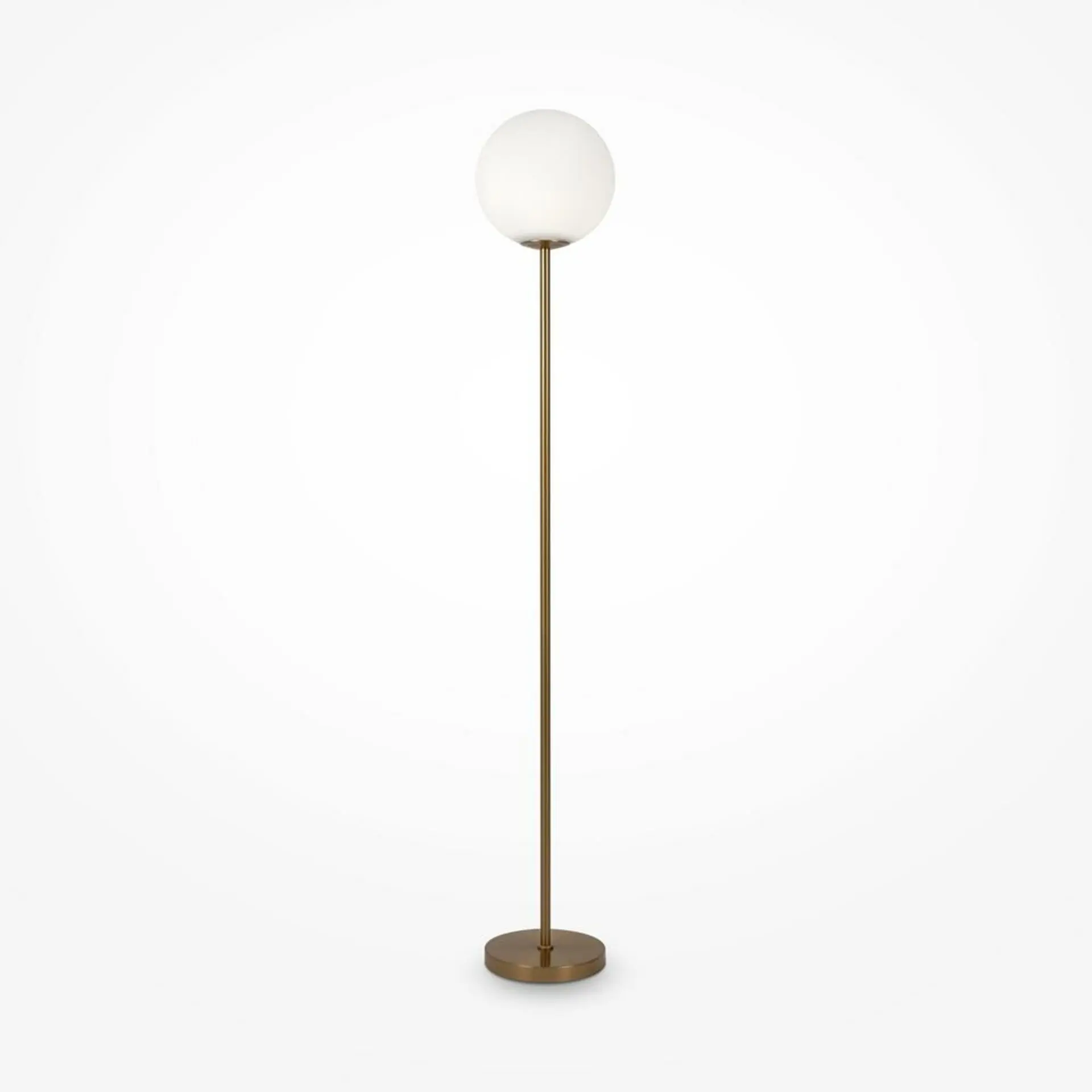 MAYTONI Stojací lampa Ring MOD013FL-01BS