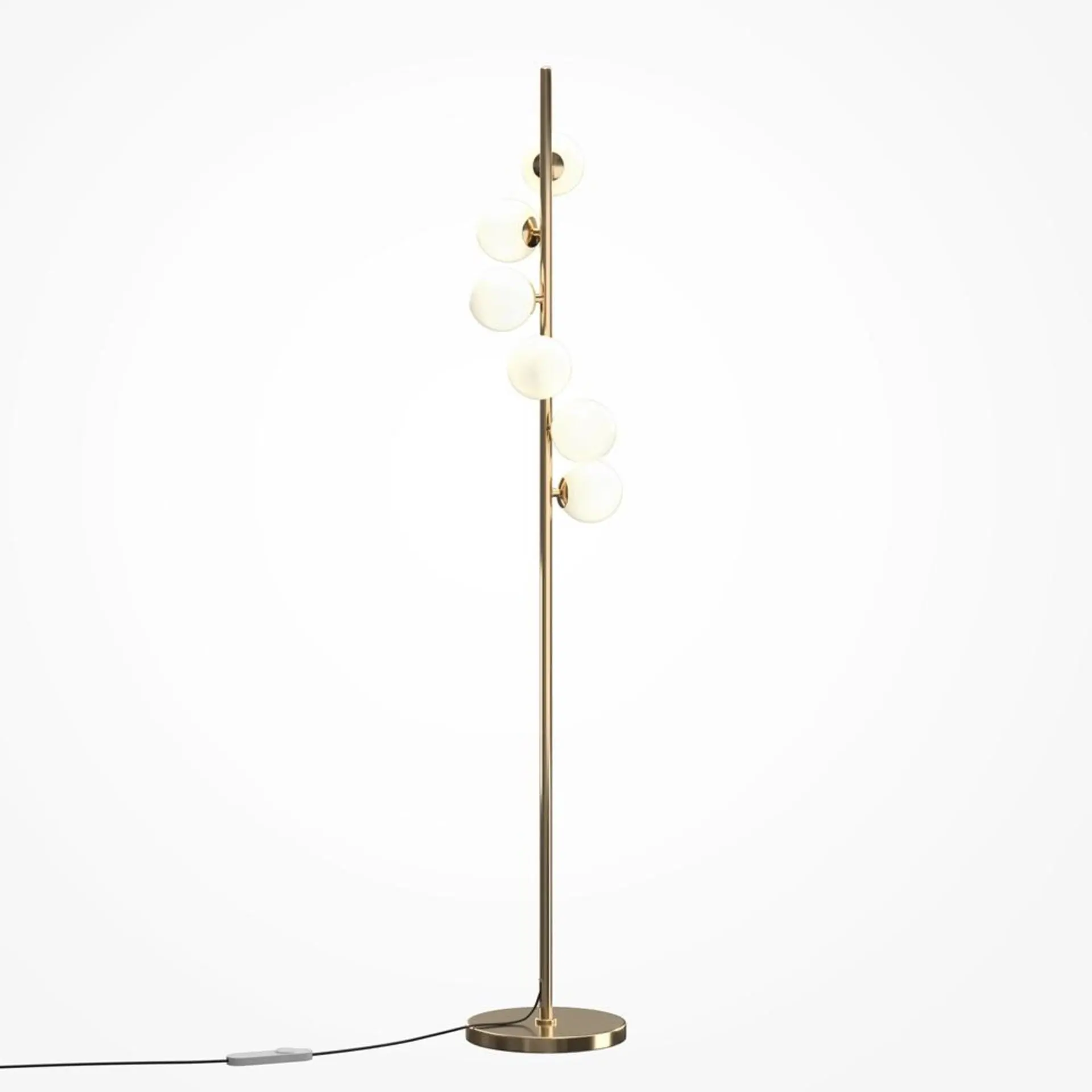 MAYTONI Stojací lampa Dallas G9x6 28W MOD545FL-06G