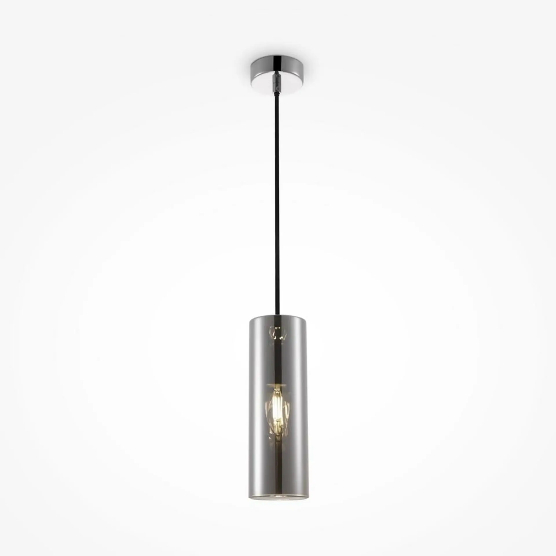 M P011PL-01CH Závěsné svítidlo Gioia E14 40W chrom sklo  - MAYTONI