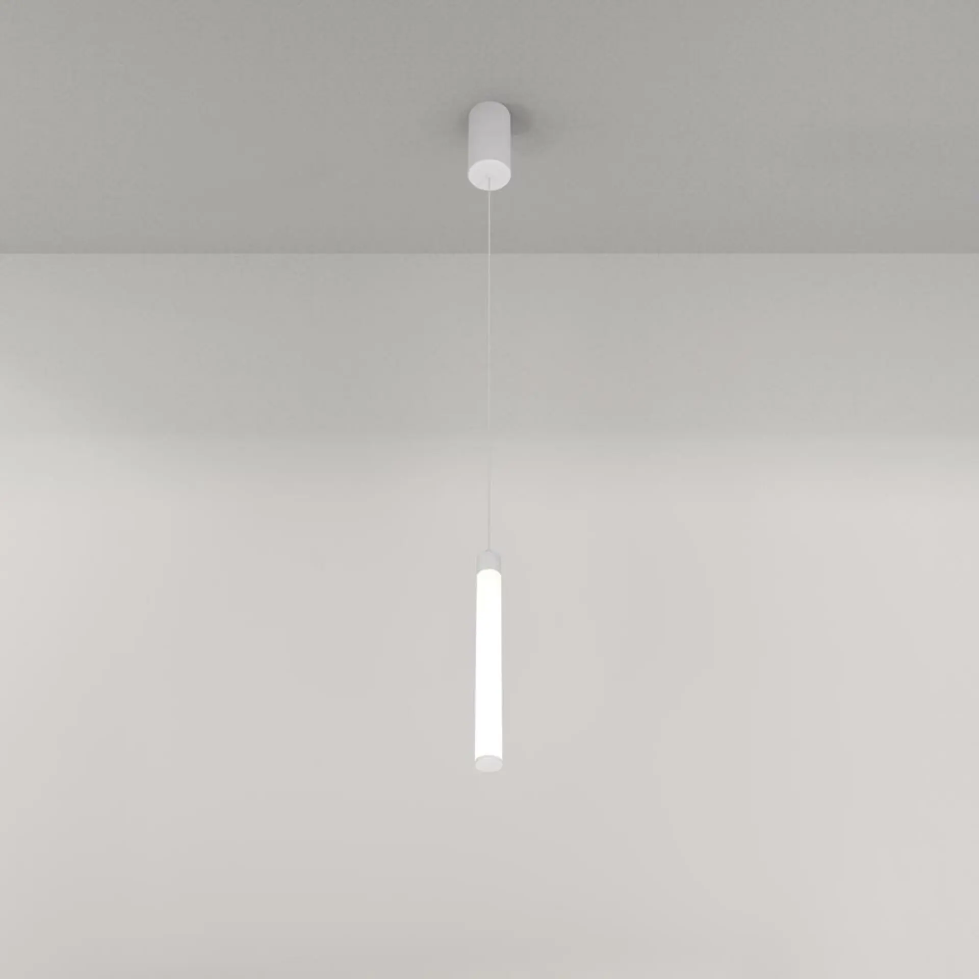 M P022PL-L10W Závěsné svítidlo Ray 3000K 10W teplá bílá 1000lm bílý hliník - MAYTONI