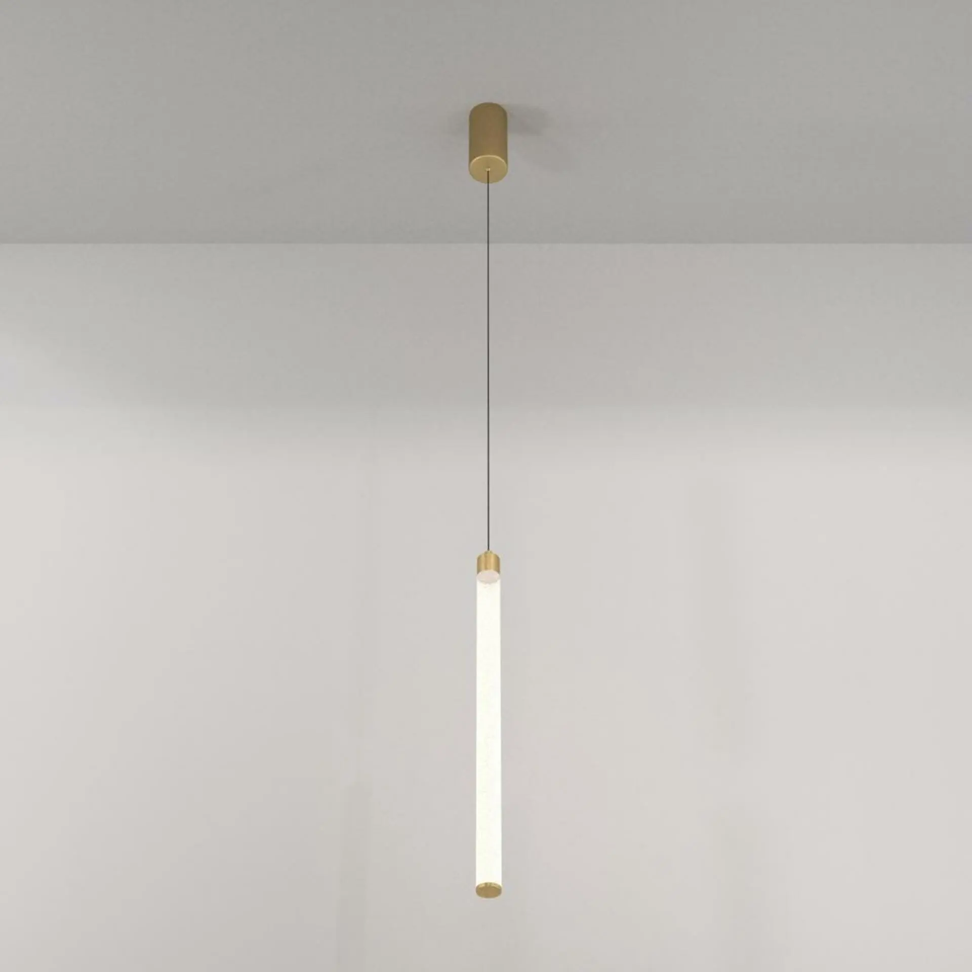 M P022PL-L20G3K Závěsné svítidlo Ray 3000K 20W 2600lm zlatá hliník teplá bílá - MAYTONI
