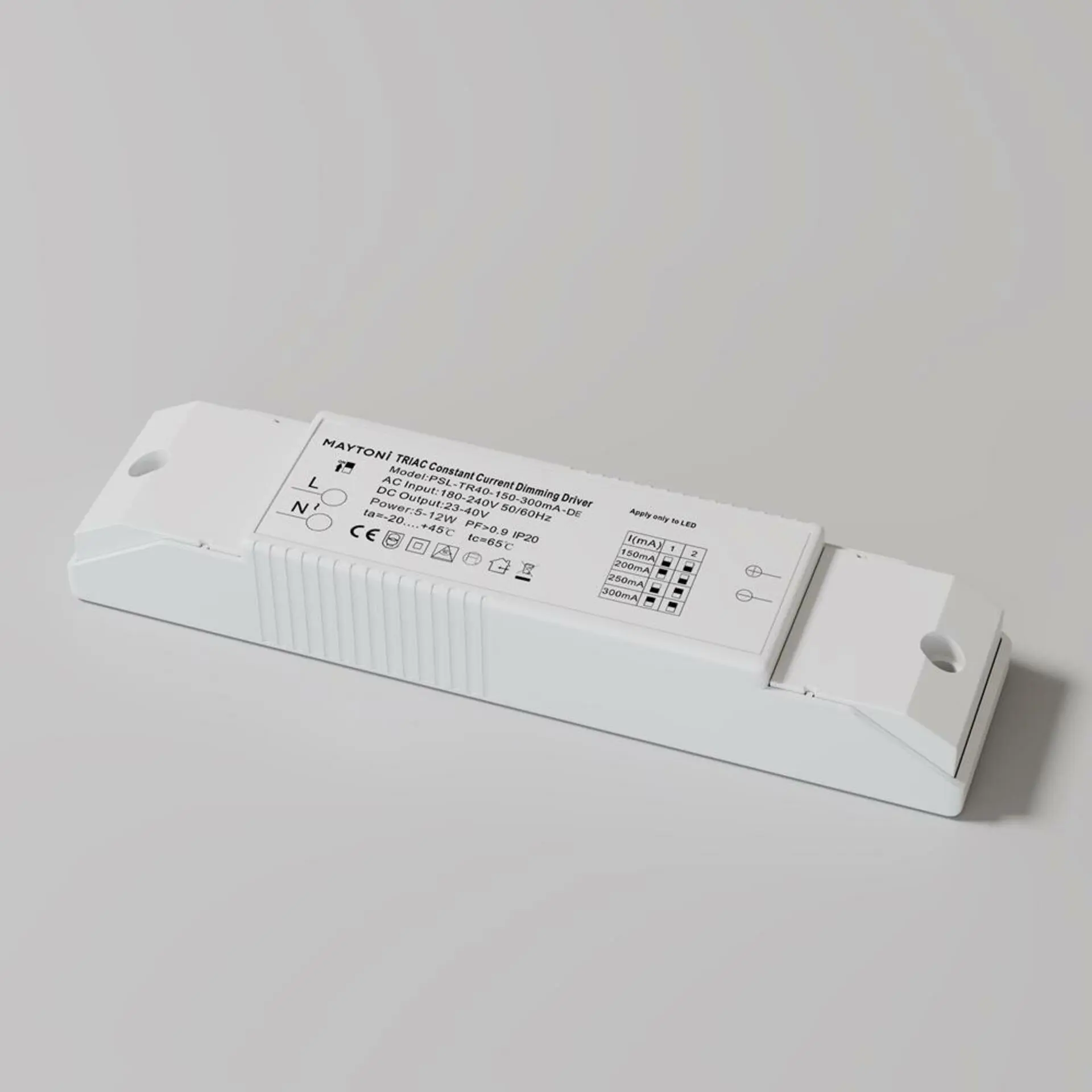 MAYTONI LED driver TRIAC 12W IP20 PSL-TR40-150-300mA-DE
